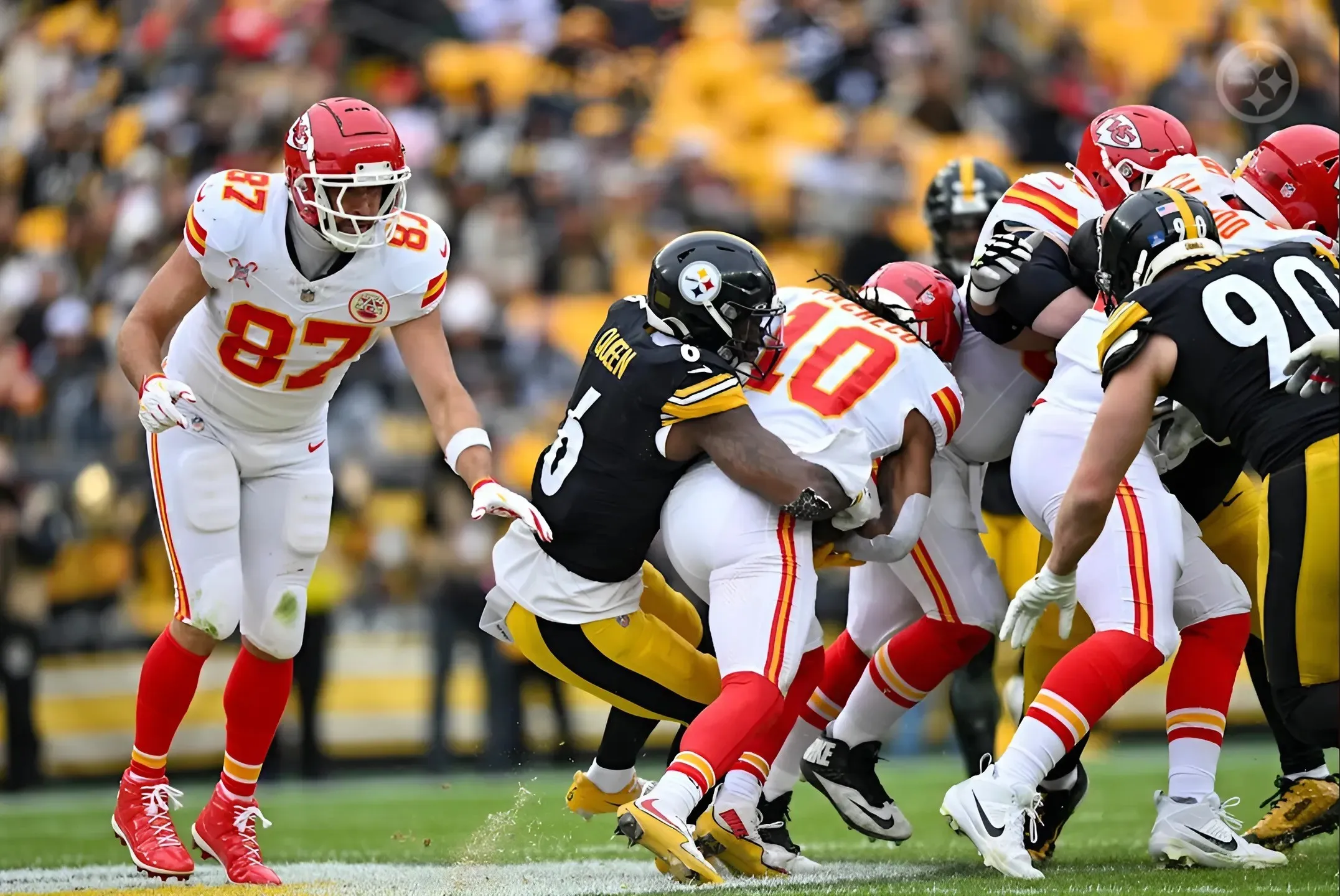 Steelers’ Patrick Queen Posts Emphatic 2-Word Message After Chiefs Loss