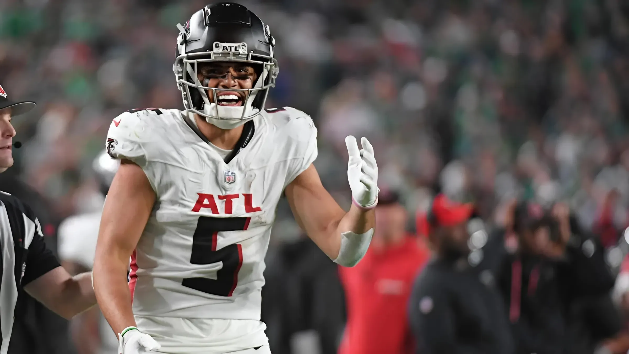 Falcons’ Drake London shuts down injury concerns ahead of crucial Commanders clash