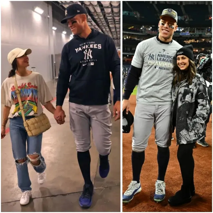 Aaron Judge and wife Samantha Bracksieck expecting their first child together