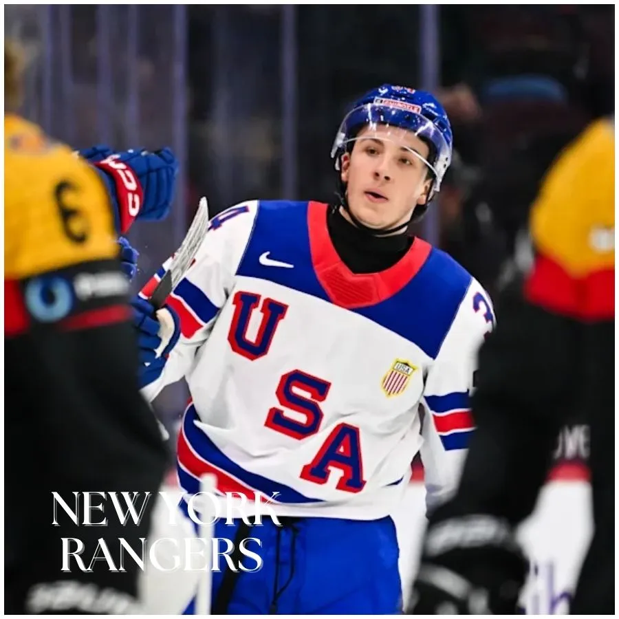 New York Rangers prospects shine for Team USA in World Juniors opener