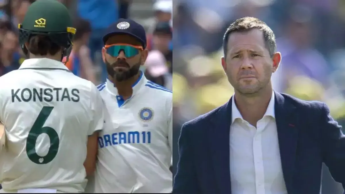 Ricky Ponting's Fiery Verdict As Virat Kohli Escapes Ban For Sam Konstas Altercation