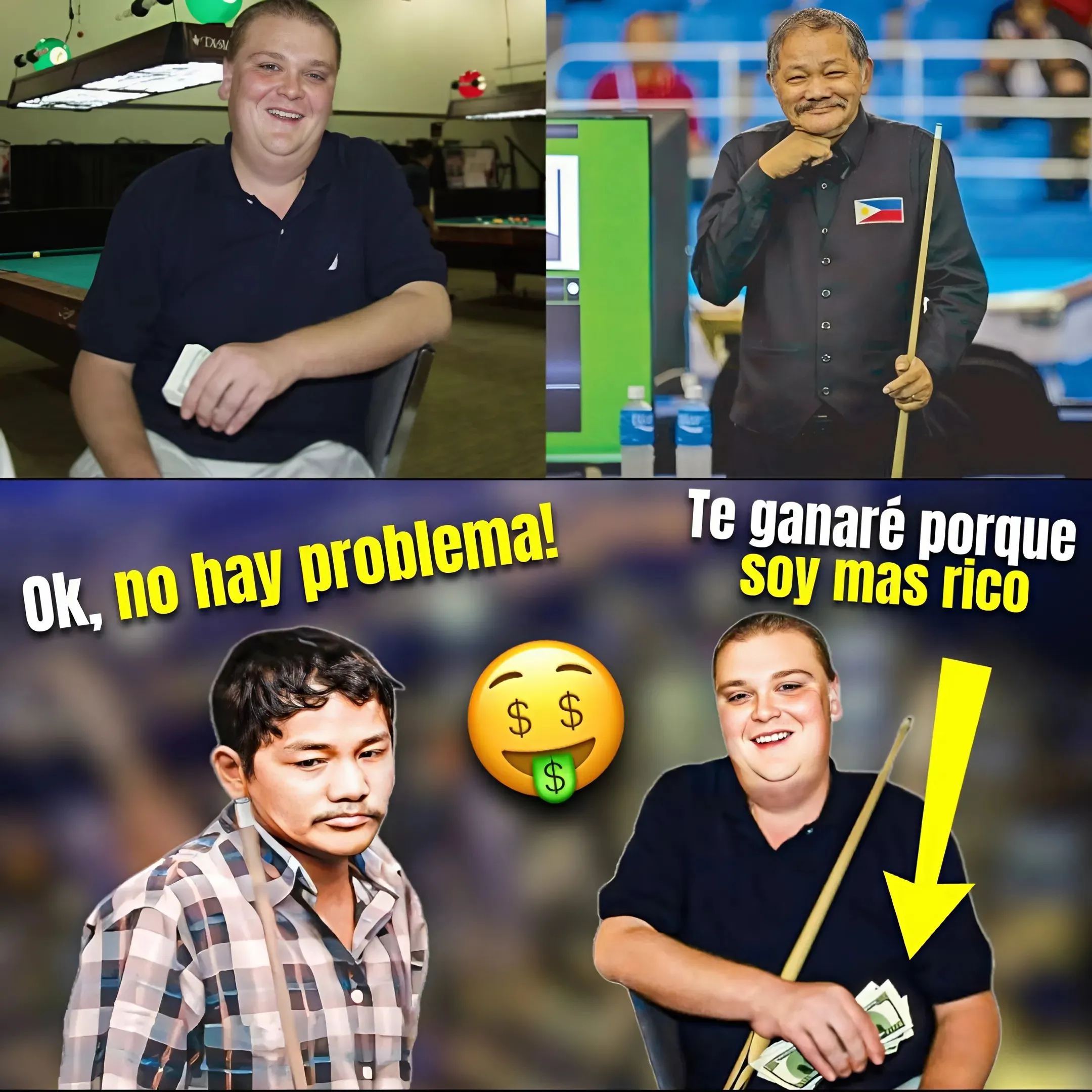 Efren 'Bata' Reyes - The World's King of Billiards Faces Off Against The Money Player And The Result Shocks Everyone!
