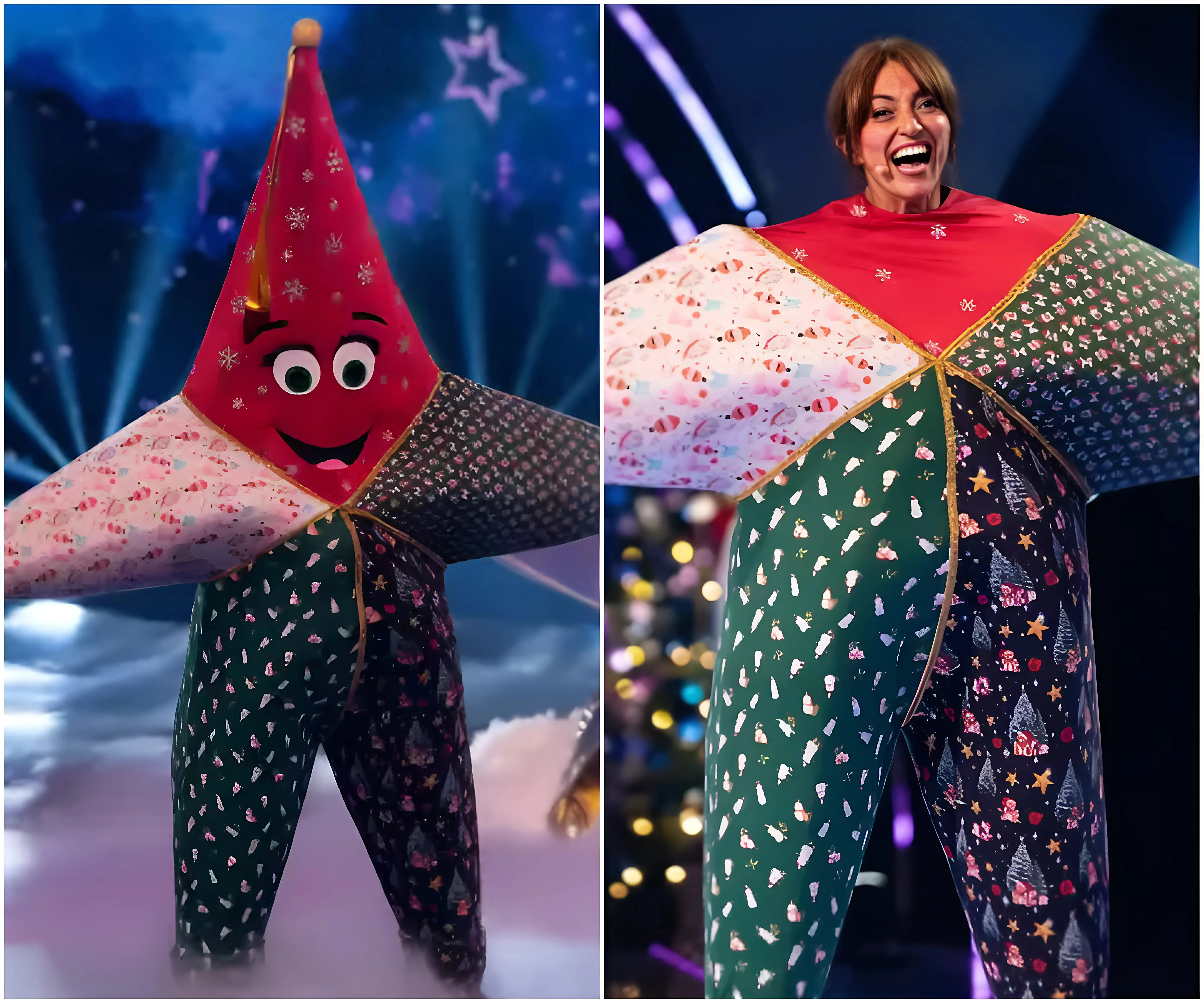 Davina McCall reveals how she pulled off huge Masked Singer surprise after she is unmasked as Star in Christmas special - suong