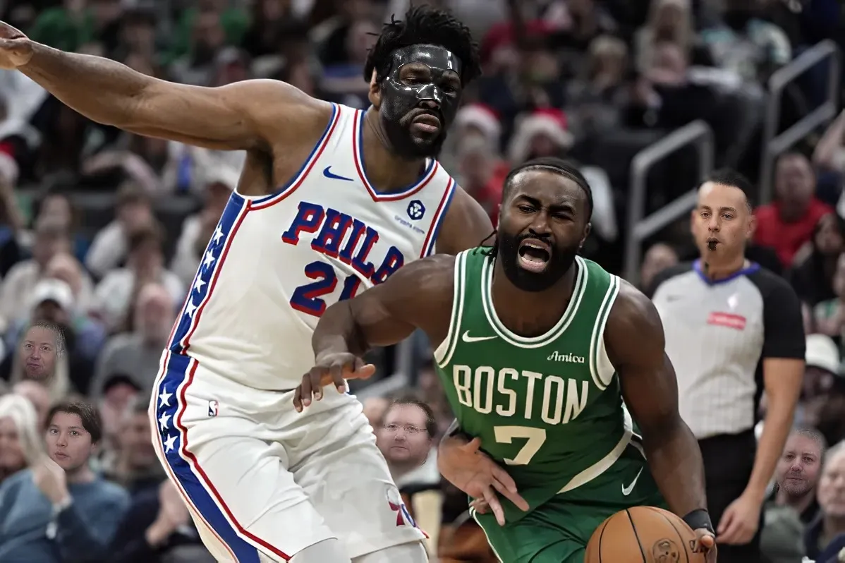 Joel Embiid hit with huge fine over ‘obscene gestures’ during Celtics game-copy