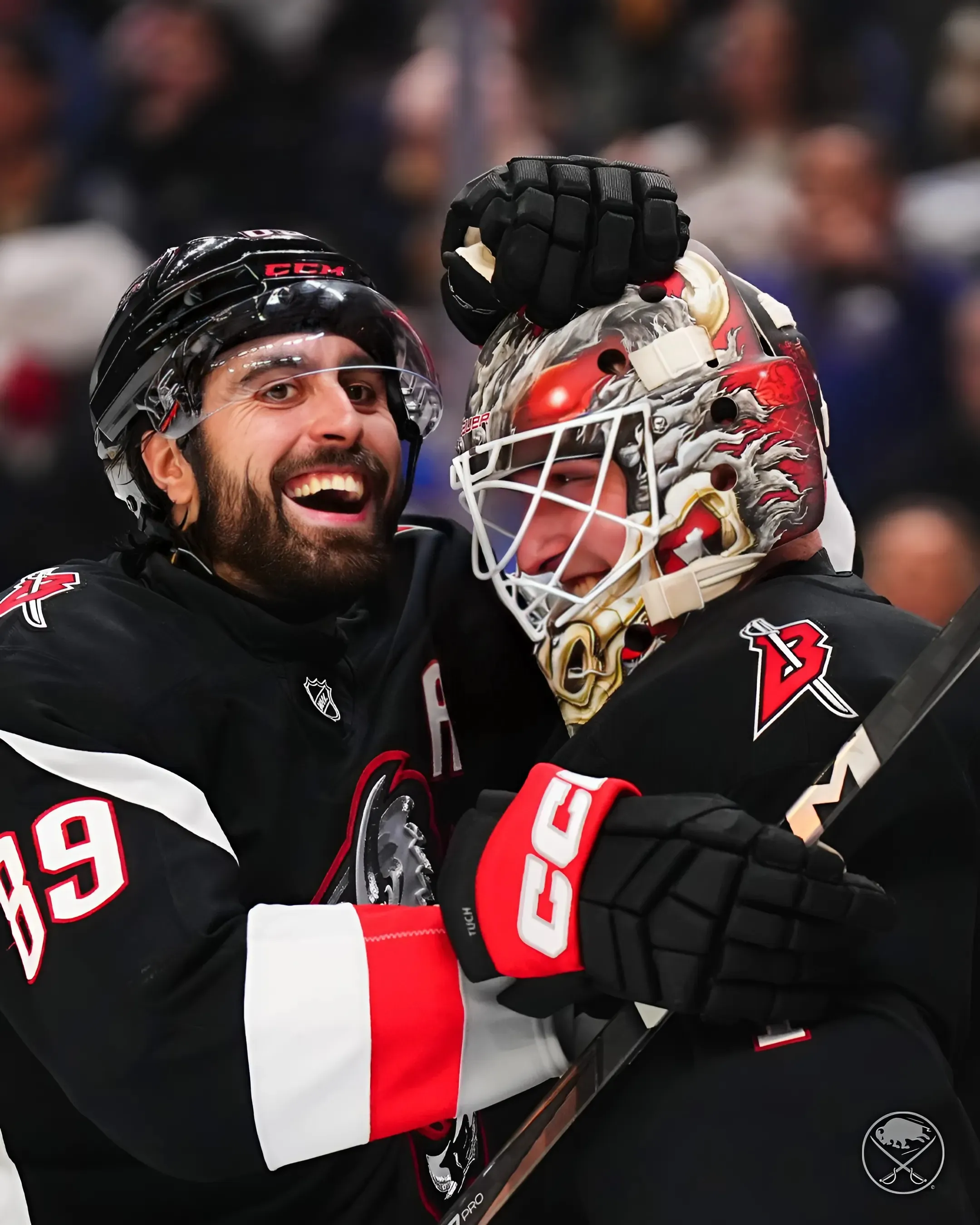 Alex Tuch's hat trick propels Sabres past Blackhawks