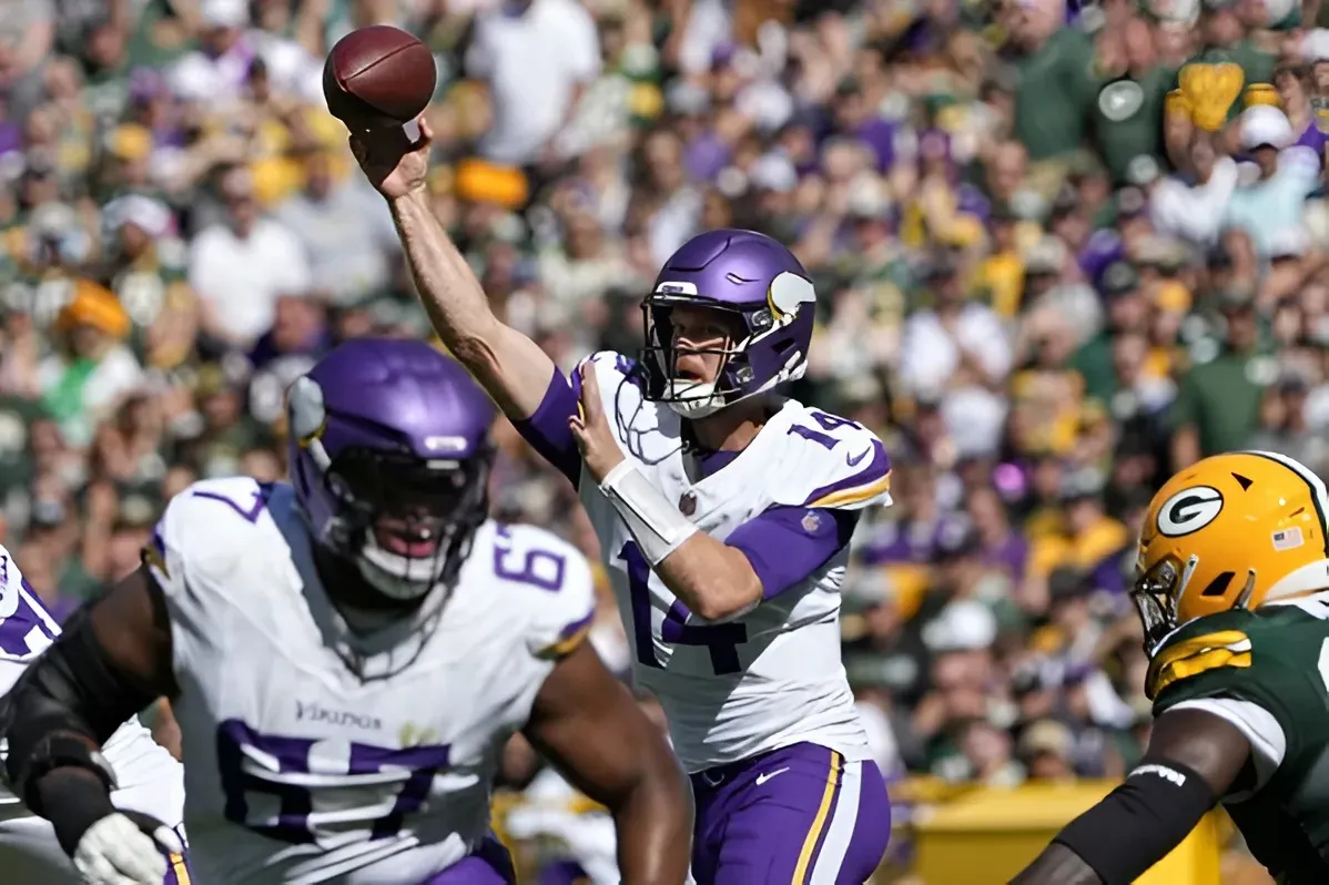 Vikings Make Head-Turning Sam Darnold Announcement Before Green Bay Packers Game