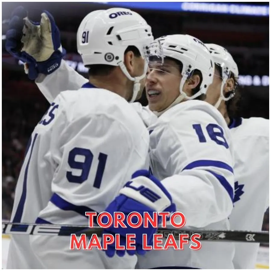 Marner’s Hat Trick Powers Maple Leafs to 5-2 Win Over Red Wings