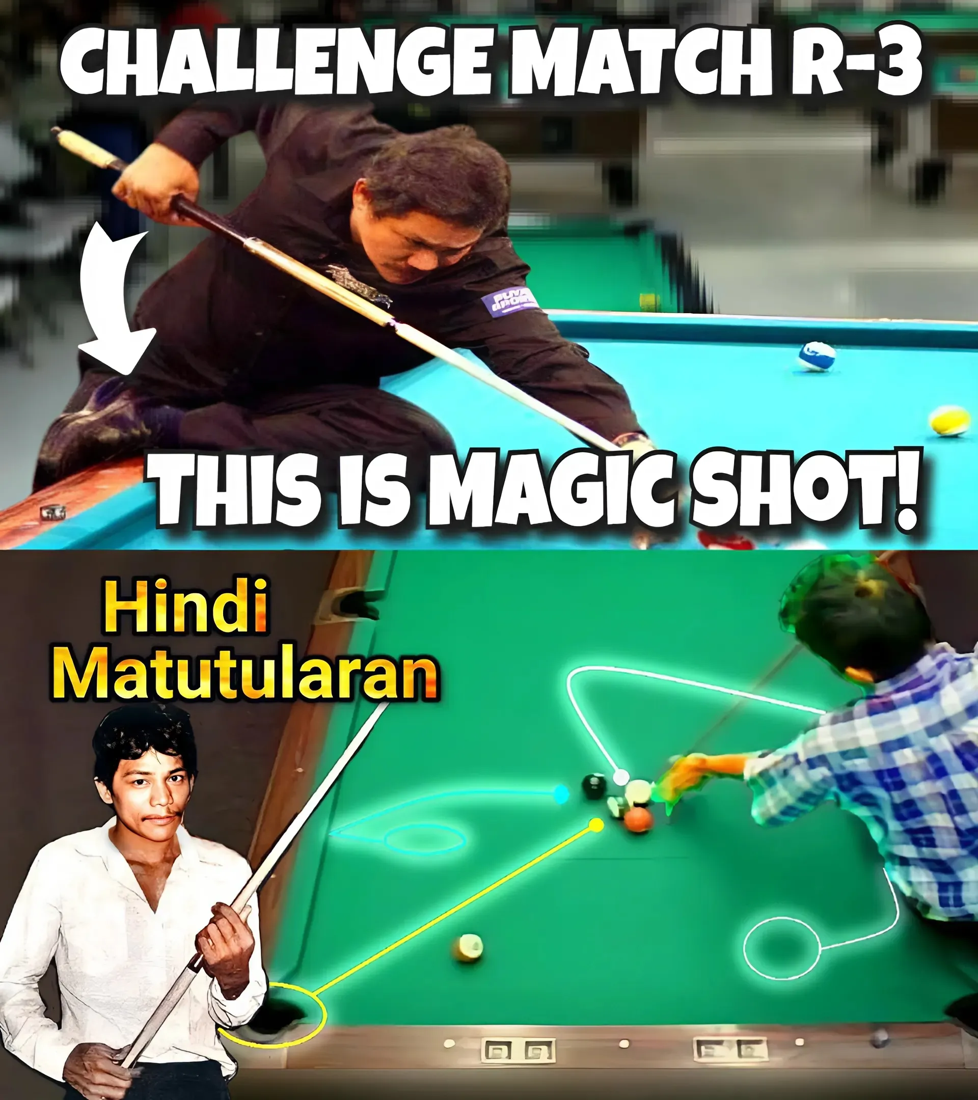 Discover the legendary moment when Efren Reyes made an unbelievable shot that left the whole billiards world in awe!
