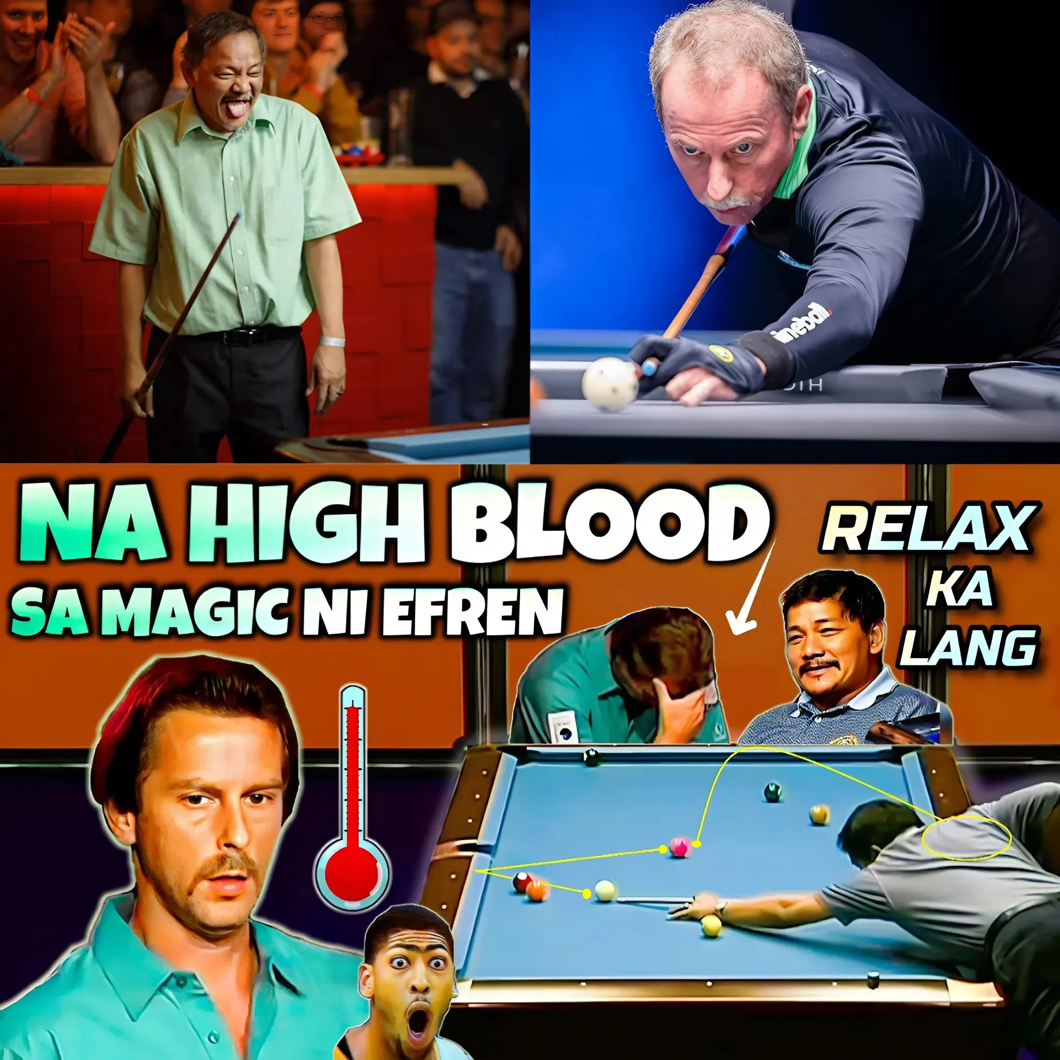 Magic Battle: Earl Strickland and Efren Reyes Create a Magical Battle!