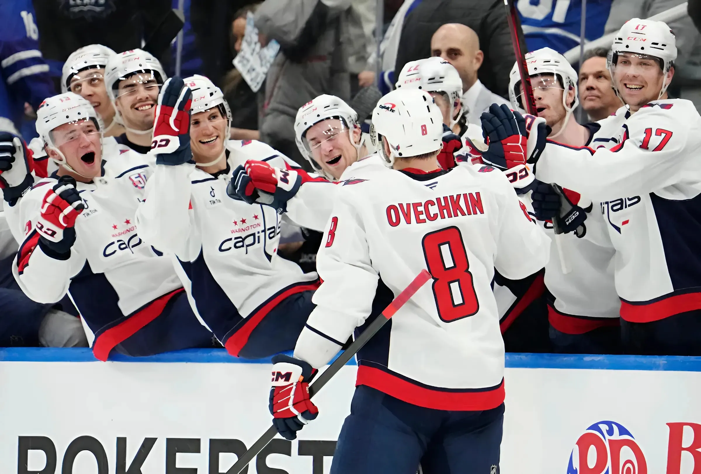 ‘People are climbing on top of each other to get videos of him’: Ovechkin resumes ‘rockstar’ goal record chase in style with No. 869