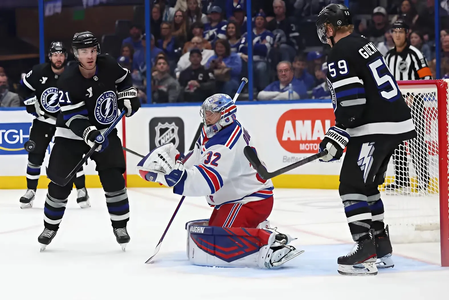 Rangers misery continues with 6-2 loss to Lightning after holiday break