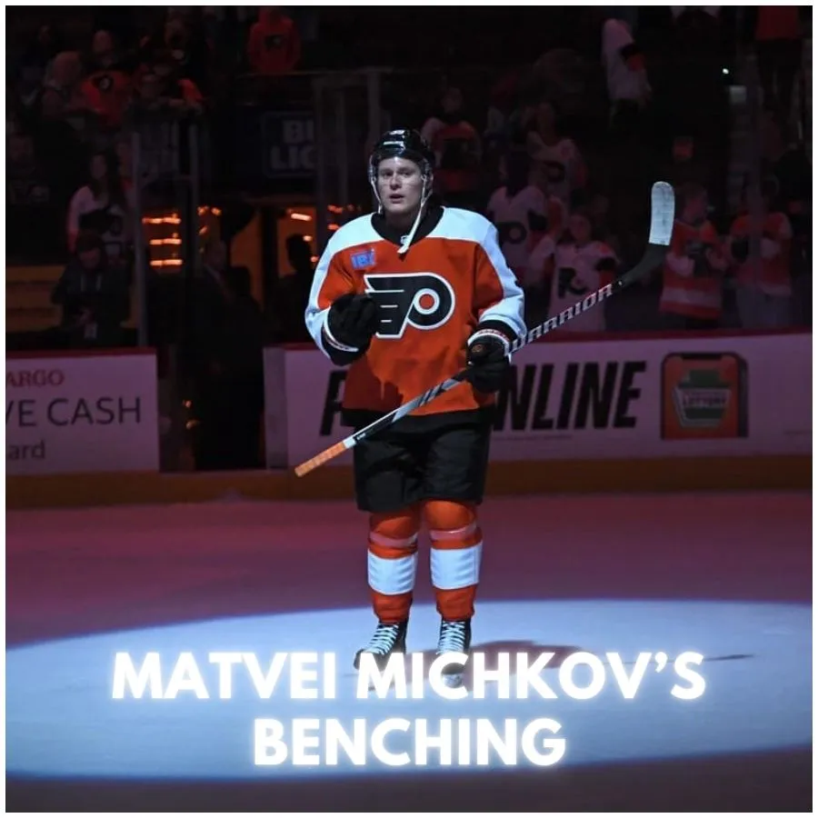 Flyers Head Coach John Tortorella Speaks Out On His Benching Of Star Rookie Matvei Michkov