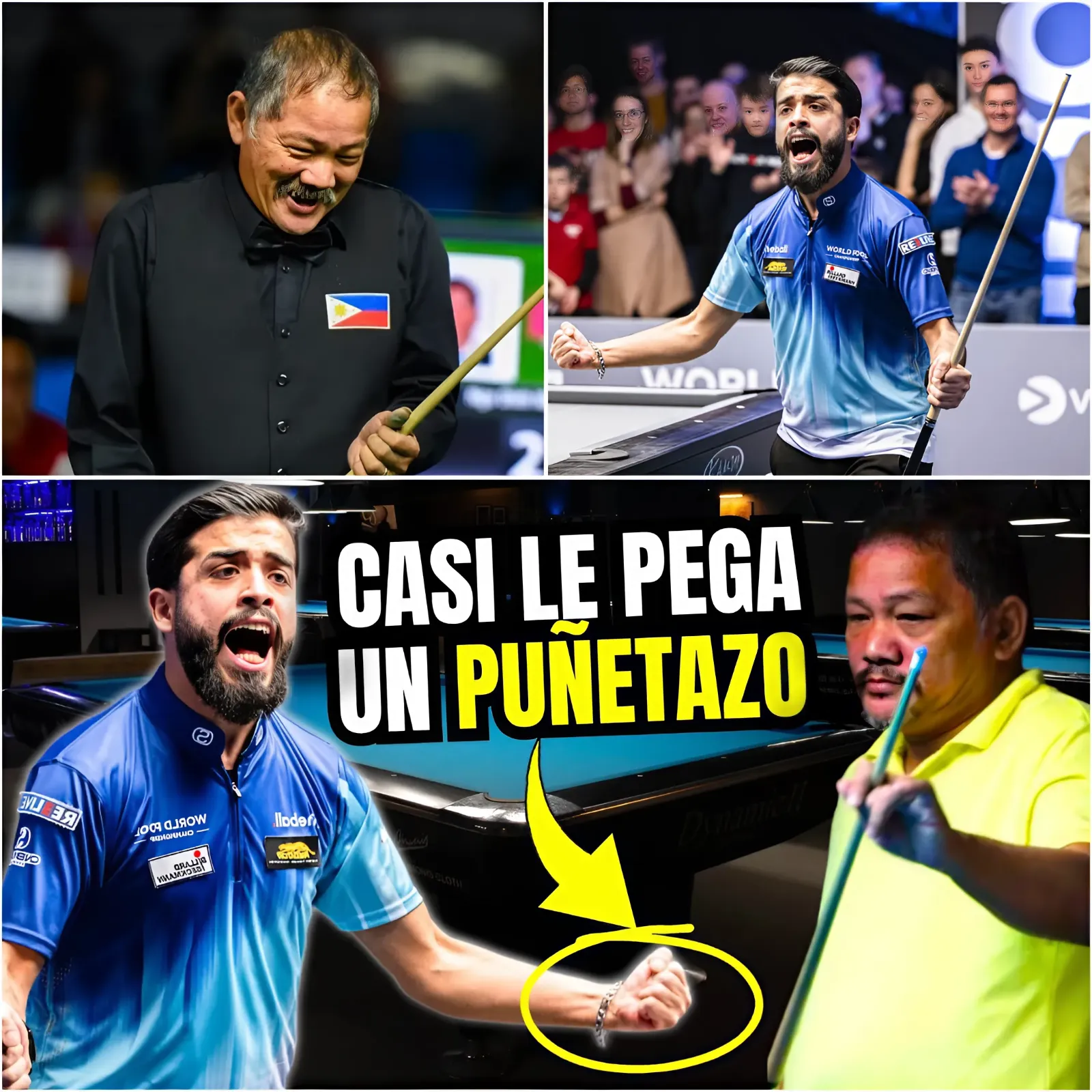 Efren Reyes Activates Beast Mode: Defeats 'Cheater' Opponent in Intense Final!