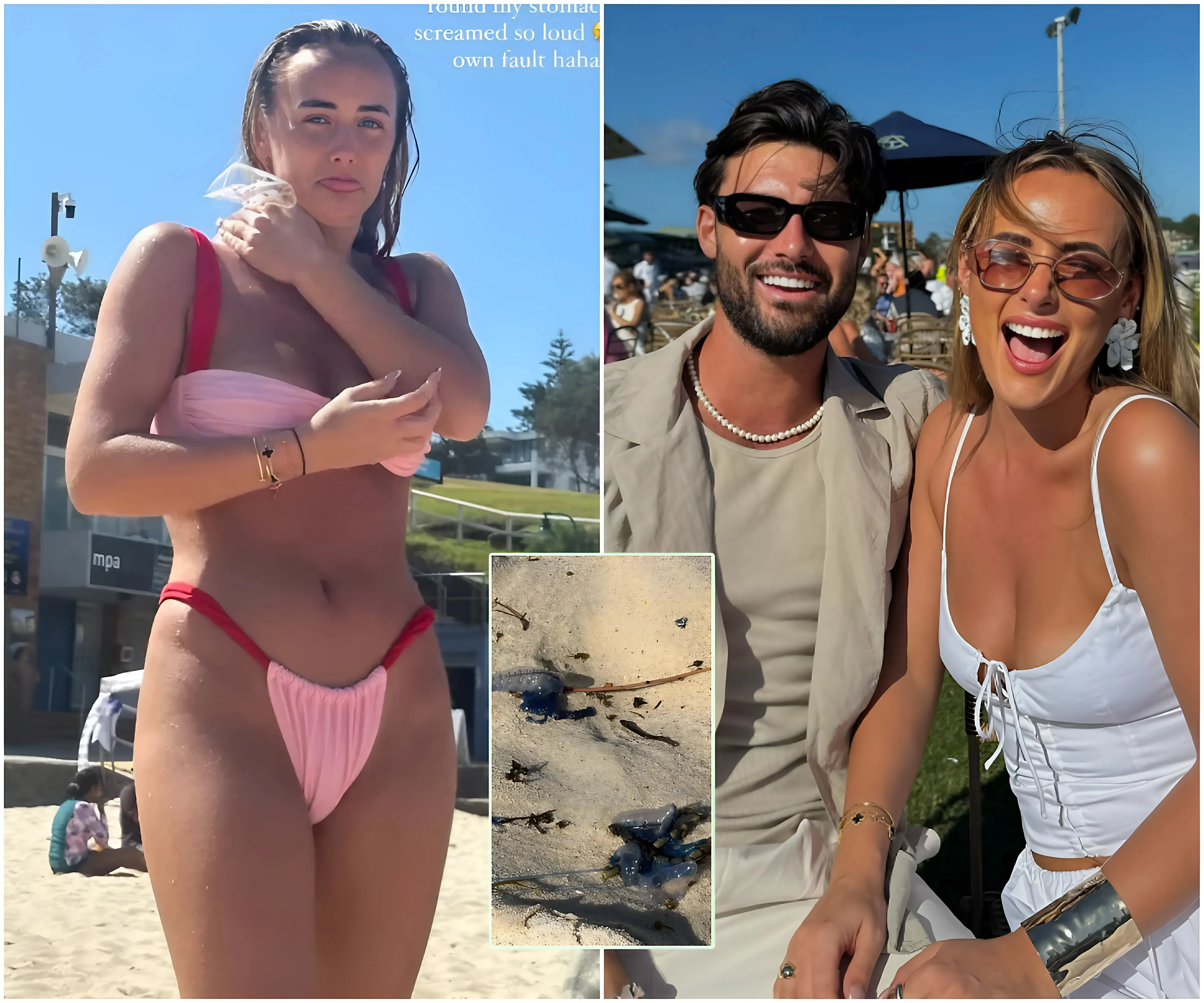 Love Island star Millie Court’s terror as she’s ‘attacked’ by jellyfish in Australia after ‘ignoring’ warnings - suong