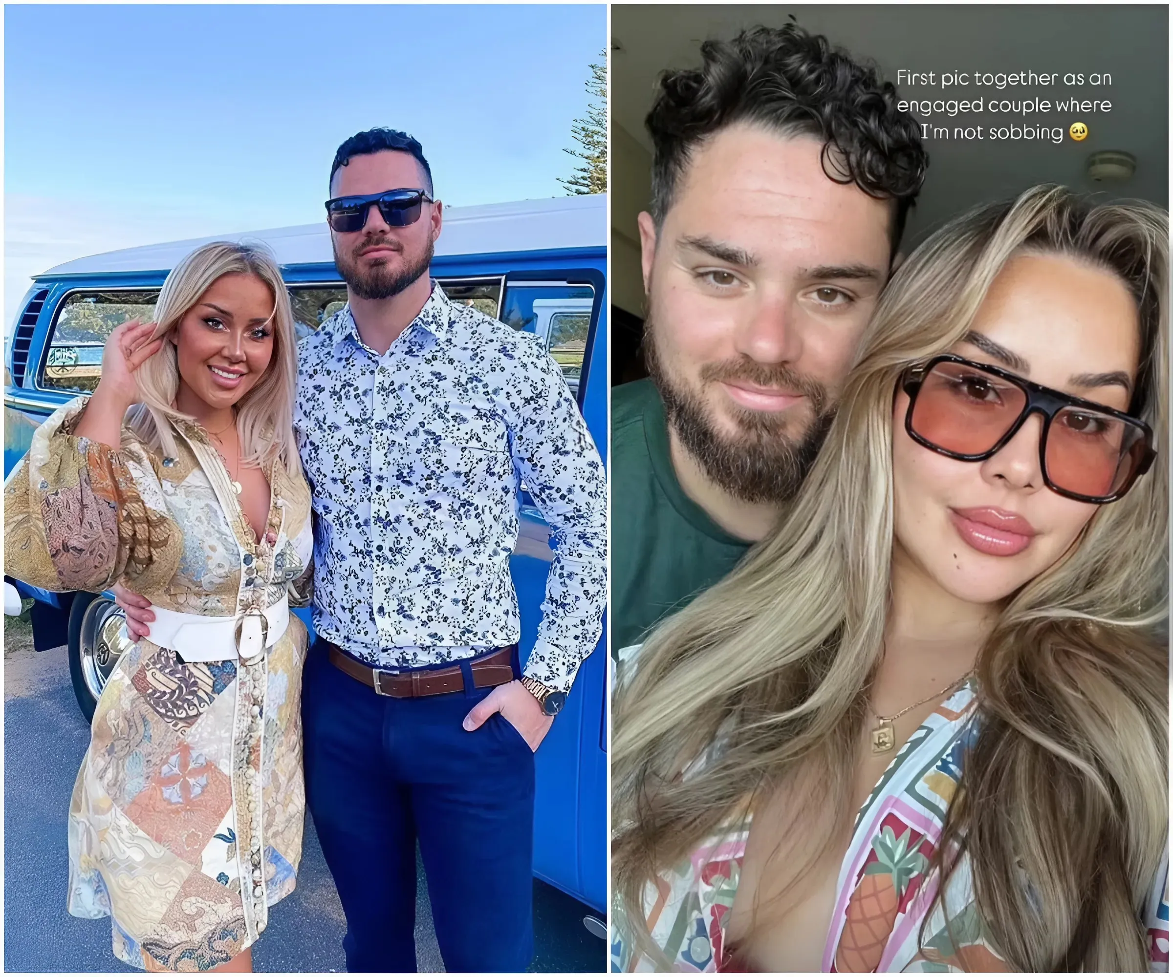 Married At First Sight star Cathy Evans engaged to partner Richard after five years together as she shows off massive diamond ring  - suong