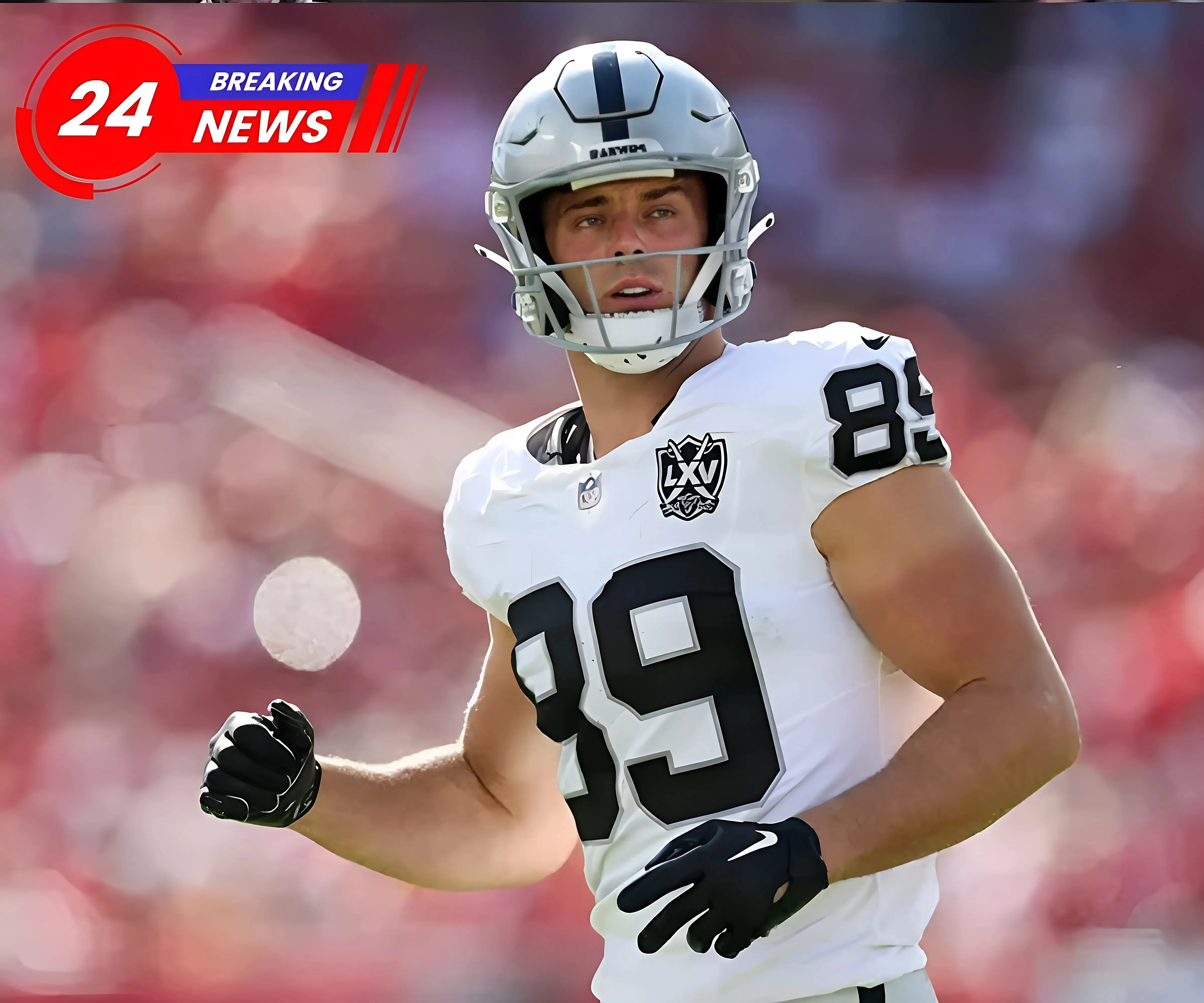 Raiders star tight end Brock Bowers breaks multiple rookie records vs Saints - suong