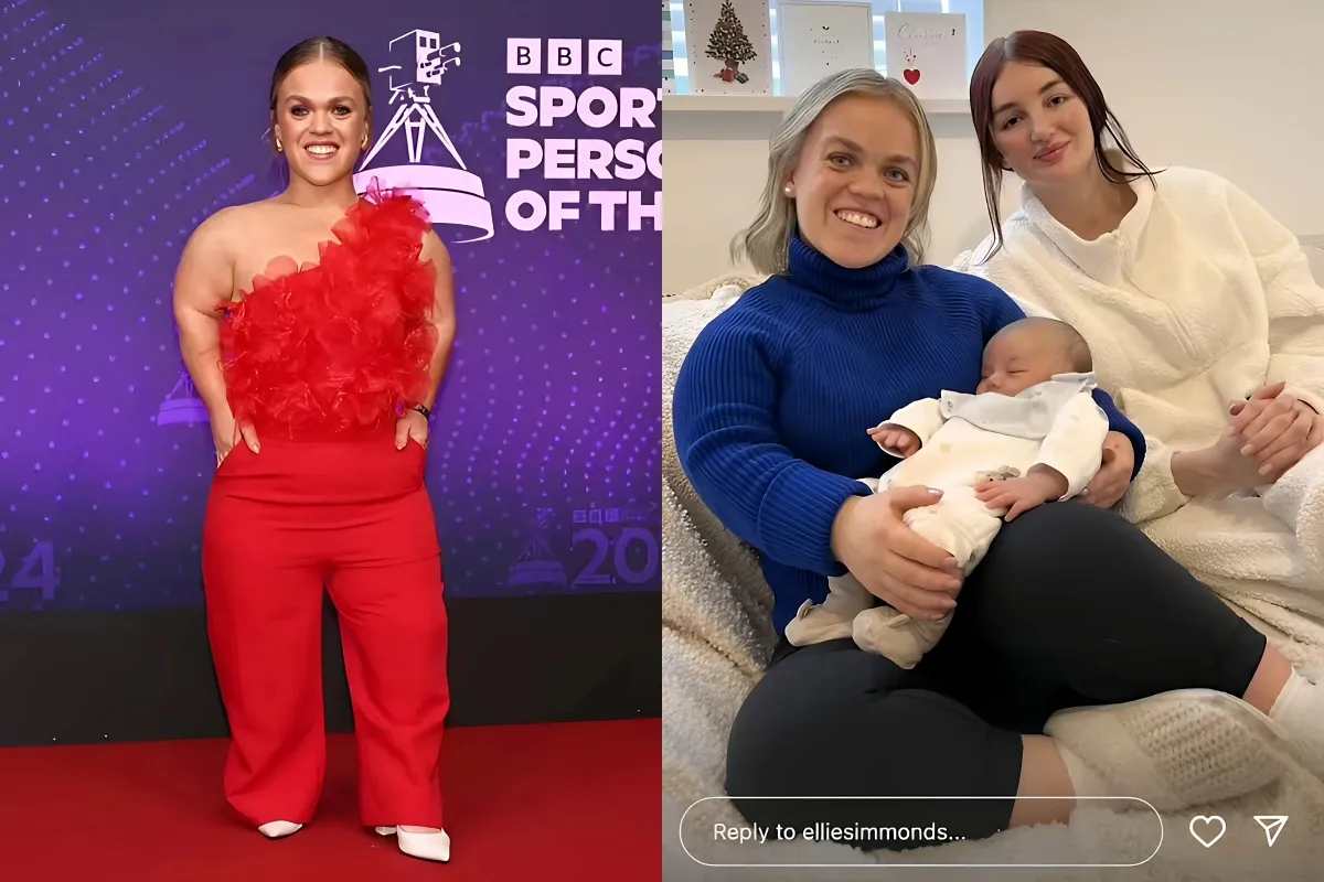 Strictly Come Dancing’s Ellie Simmonds gushes 'congrats' as she cradles newborn liennhi