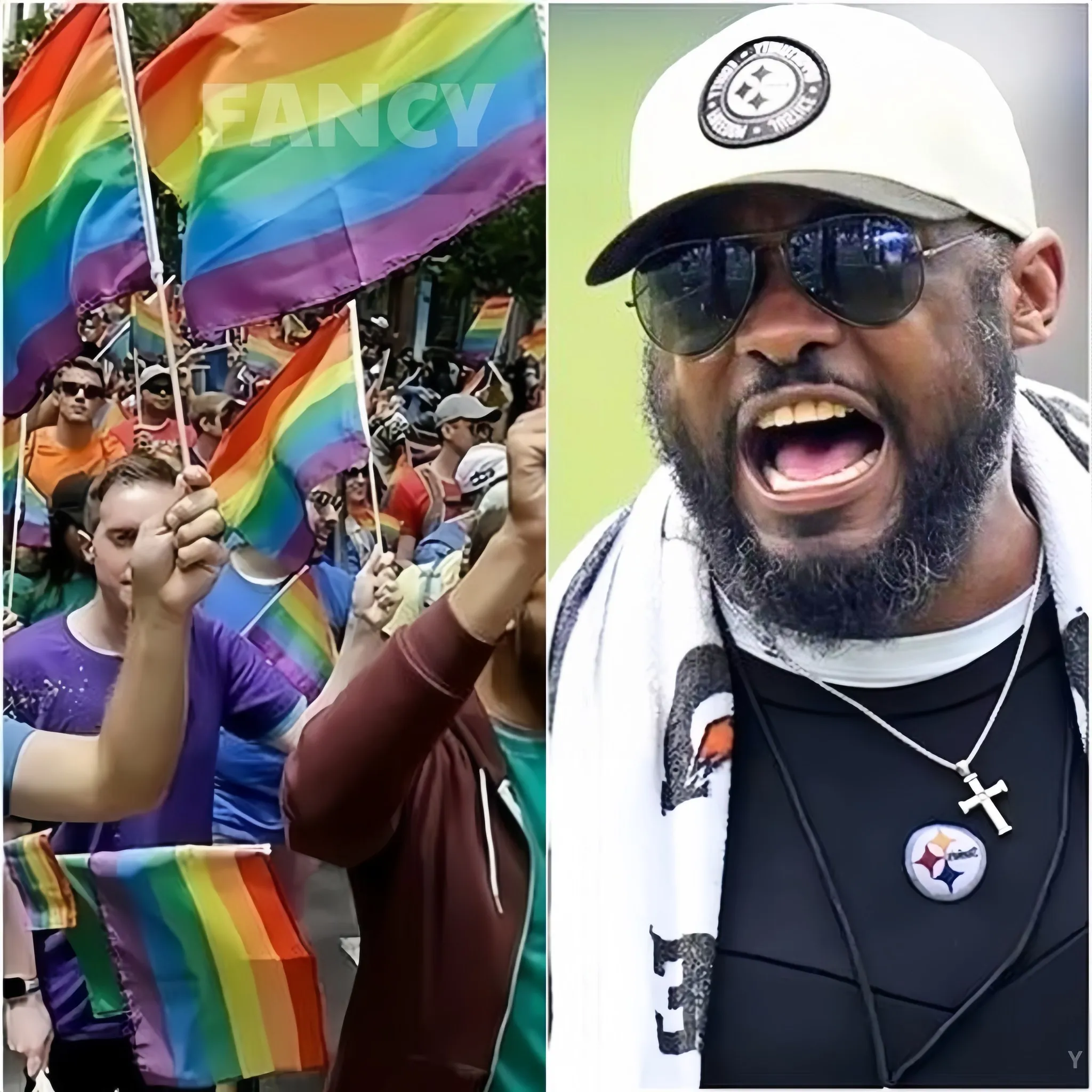 Coach Tomlin boldly states he won't be part of the NFL's 'Pride Night': "Not in a million years."