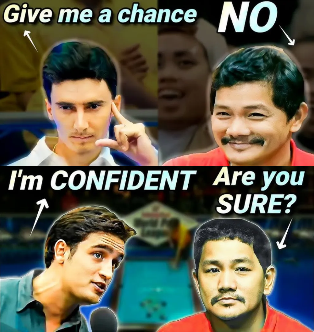 He NEEDED A CHANCE, but EFREN REYES said NO.