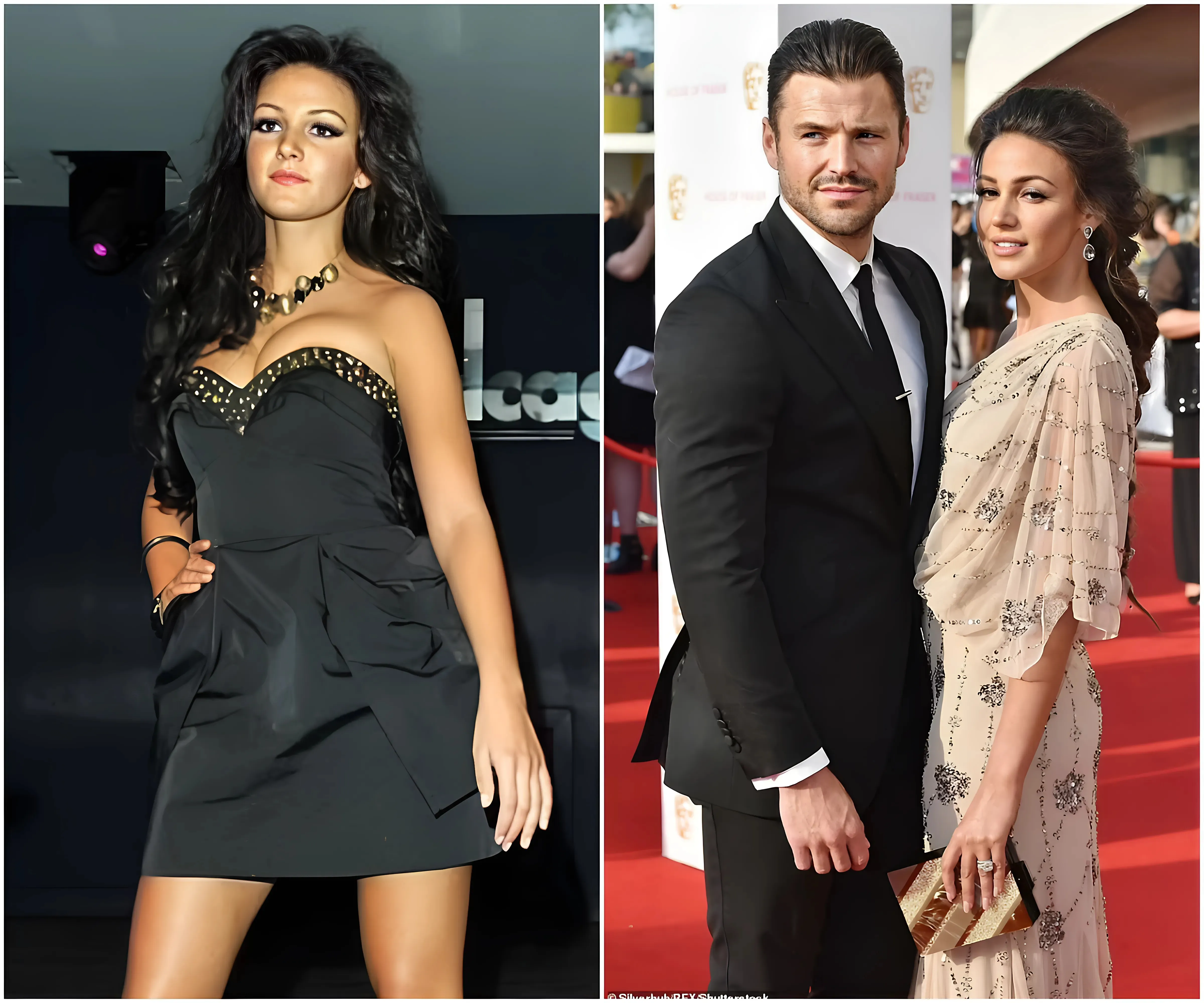 Inside Michelle Keegan's transformation from tanned teen soap star to A-list mother-to-be ahead of welcoming her first child with husband Mark Wright - suong