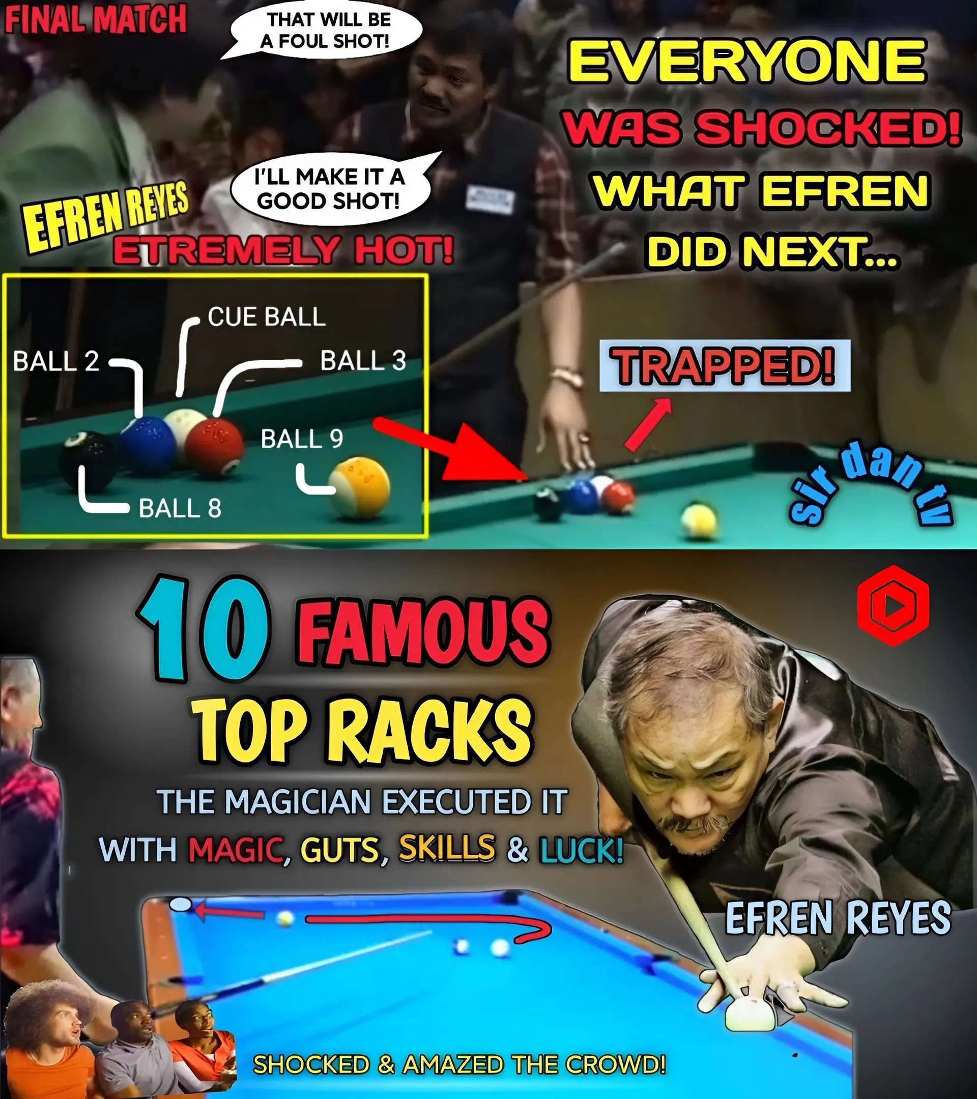 Magic Never Seen Before: Efren Bata Reyes Will Reveal His Talent In A Tense Final!