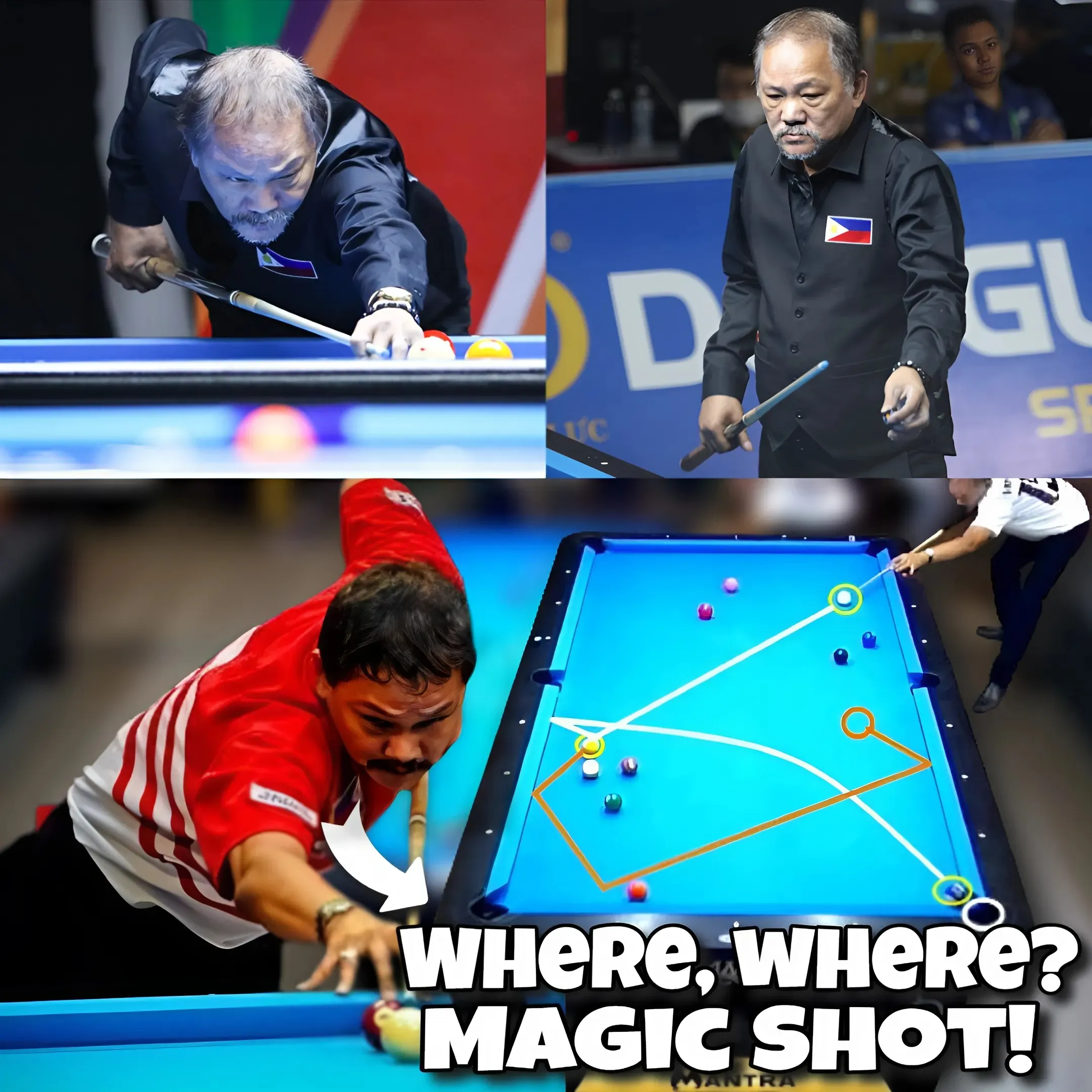 They Laughed At His Hit... Then EFREN REYES Performed a Miracle! They Laughed At His Hit... Then EFREN REYES Performed a Miracle!