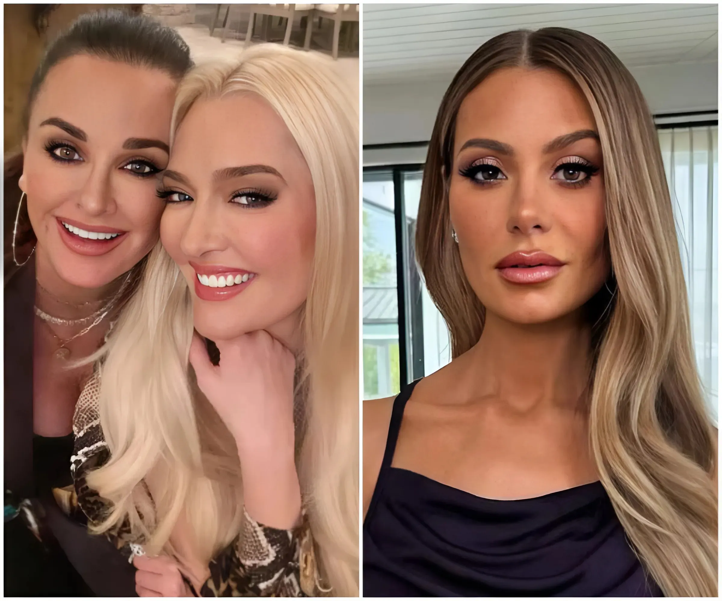 Erika Jayne criticizes Dorit Kemsley for taking her toxic mouth further and losing control of the conversation... as she downplays fallout with Kyle Richards