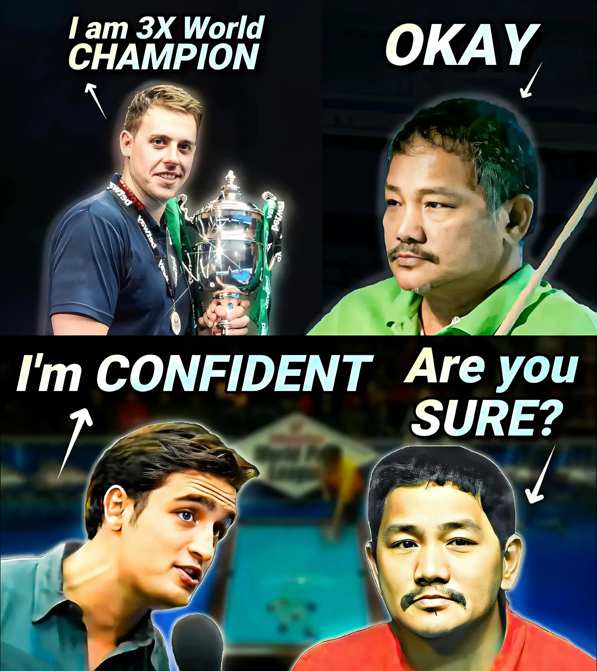 Efren 'The Magician' Reyes: The King of Pool Returns, Teaching a Valuable Lesson to a Confident Dutch Pool Player!