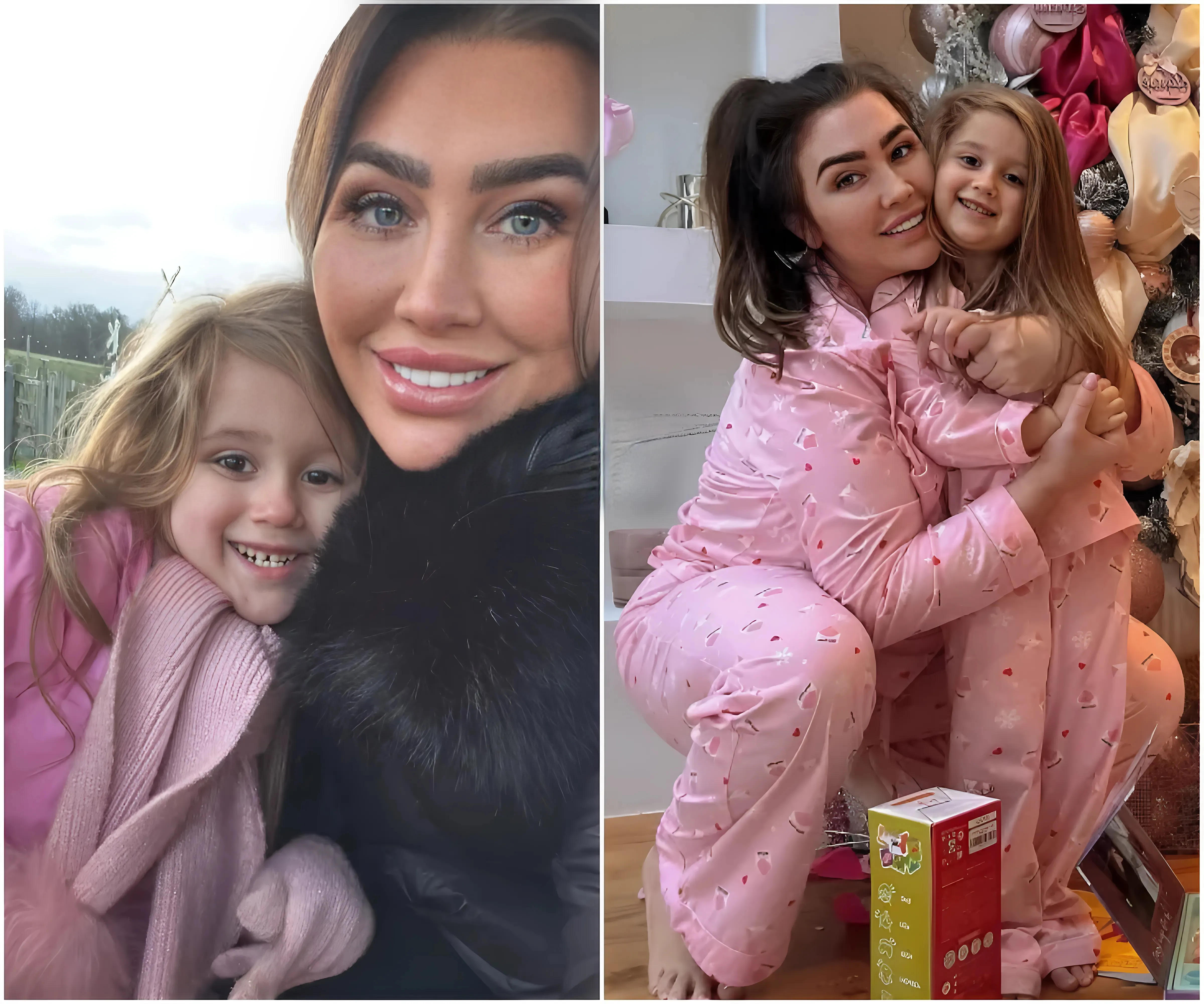 Lauren Goodger rushes daughter, three, to hospital and gives health update ahead of NYE - suong