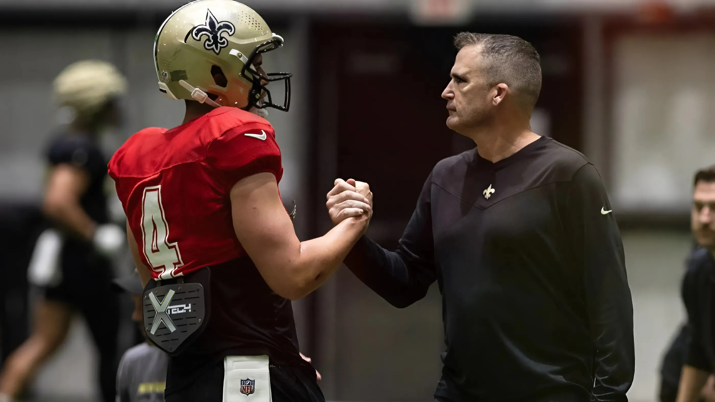 Darren Rizzi reveals what needs to happen for Derek Carr to return for Saints’ finale