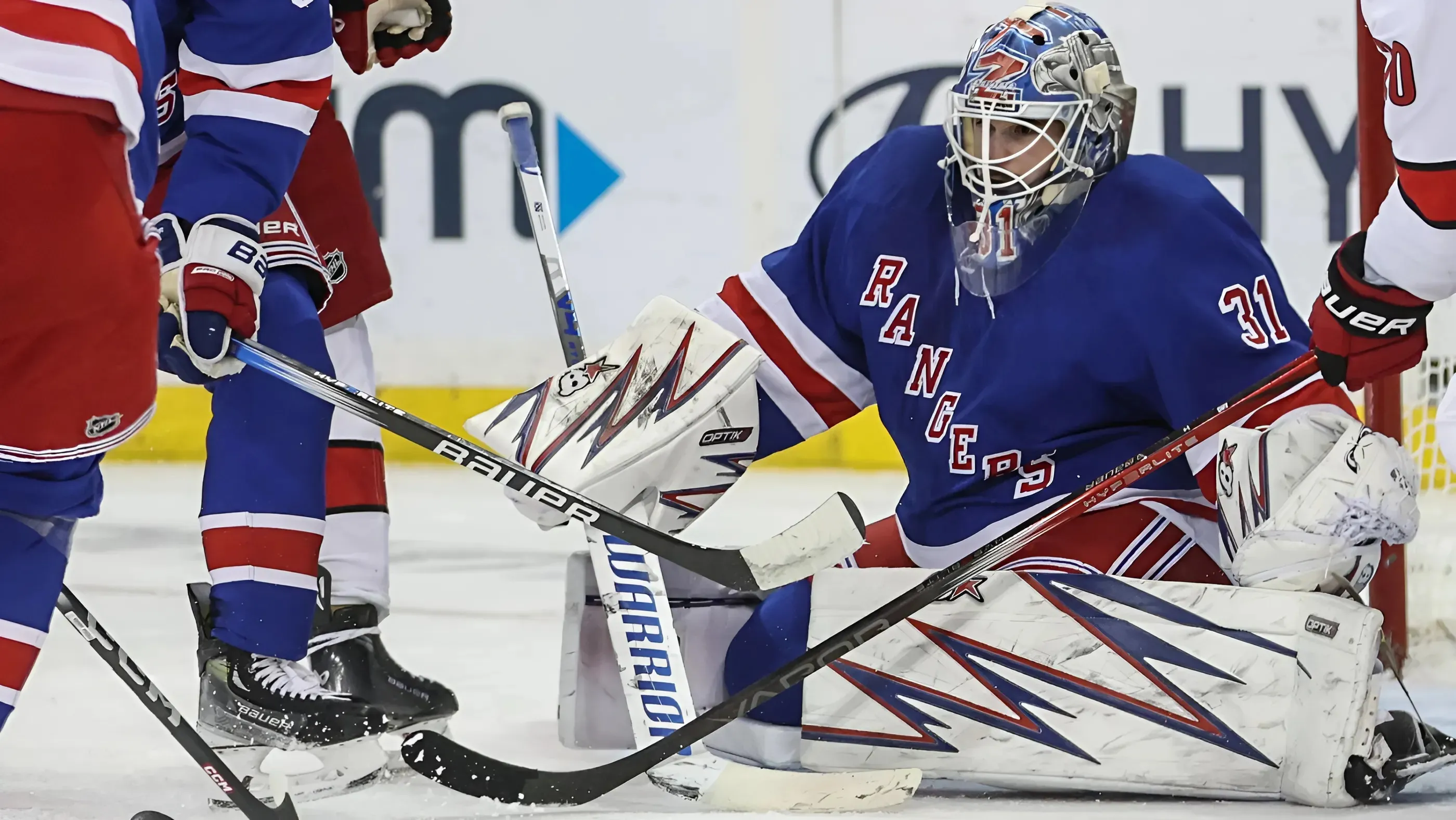 Report: Rangers Place Igor Shesterkin on Injured Reserve