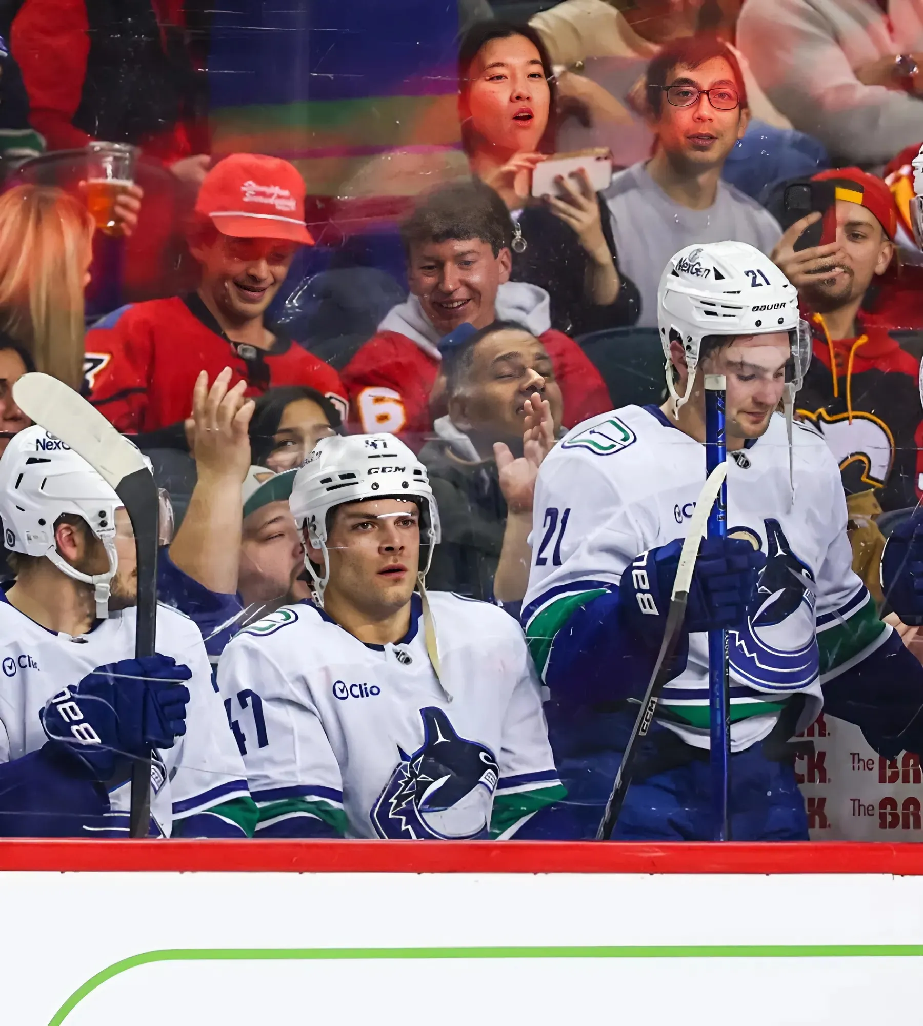 Canucks end 2024 with 3-1 loss to Flames, fall out of wild card spot