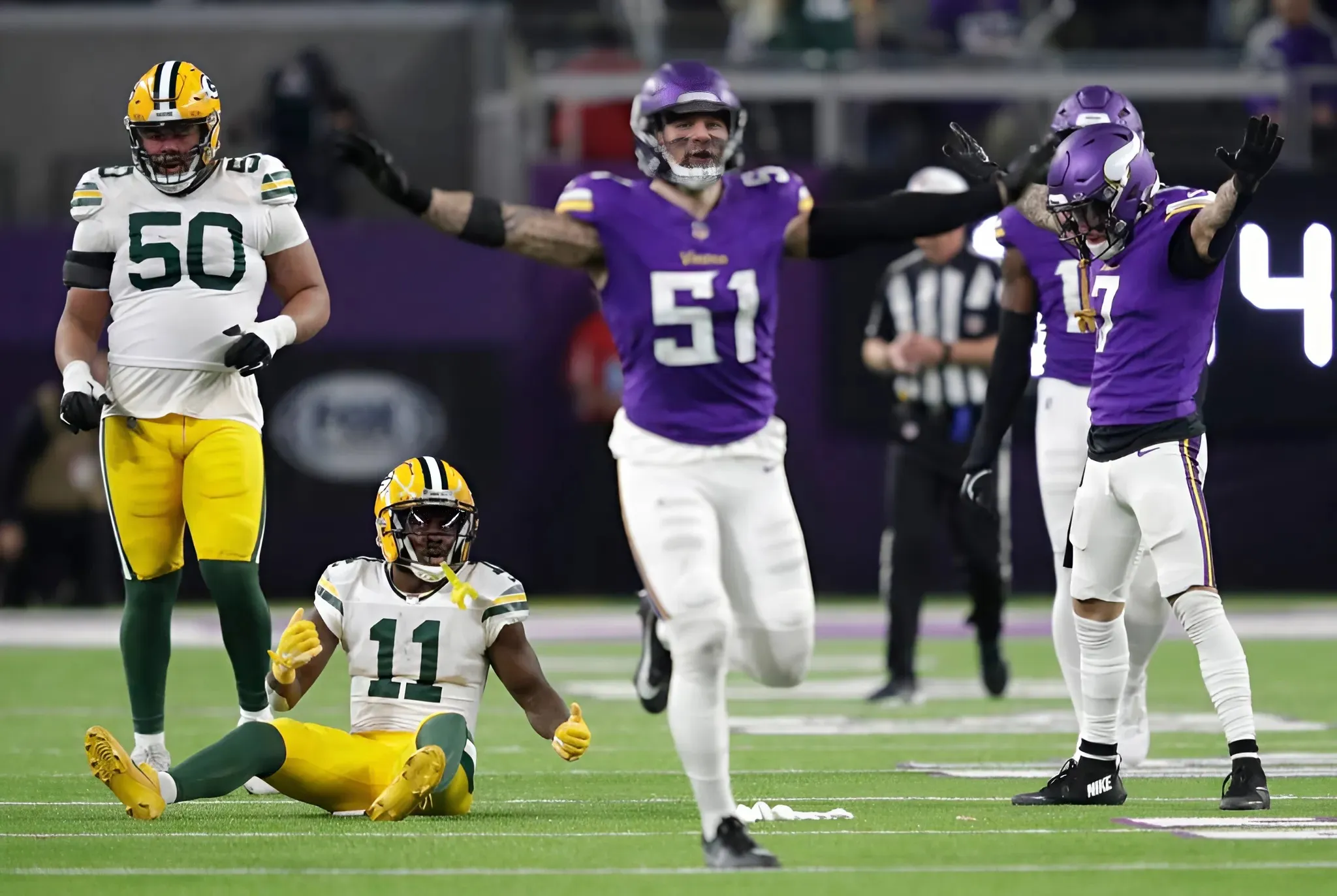 The Vikings Stifled the Packers With A Surprising Amount Of Man Coverage