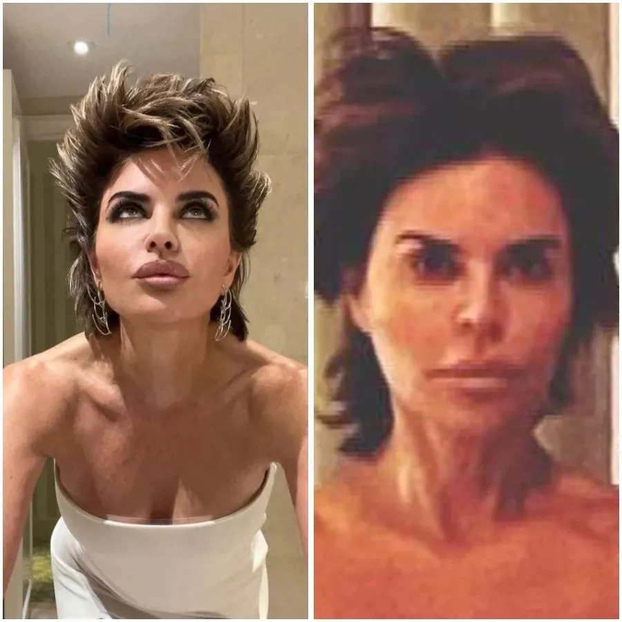 Lisa Rinna, 61, leaves nothing to the imagination in shocking New Year’s Eve selfie at spa