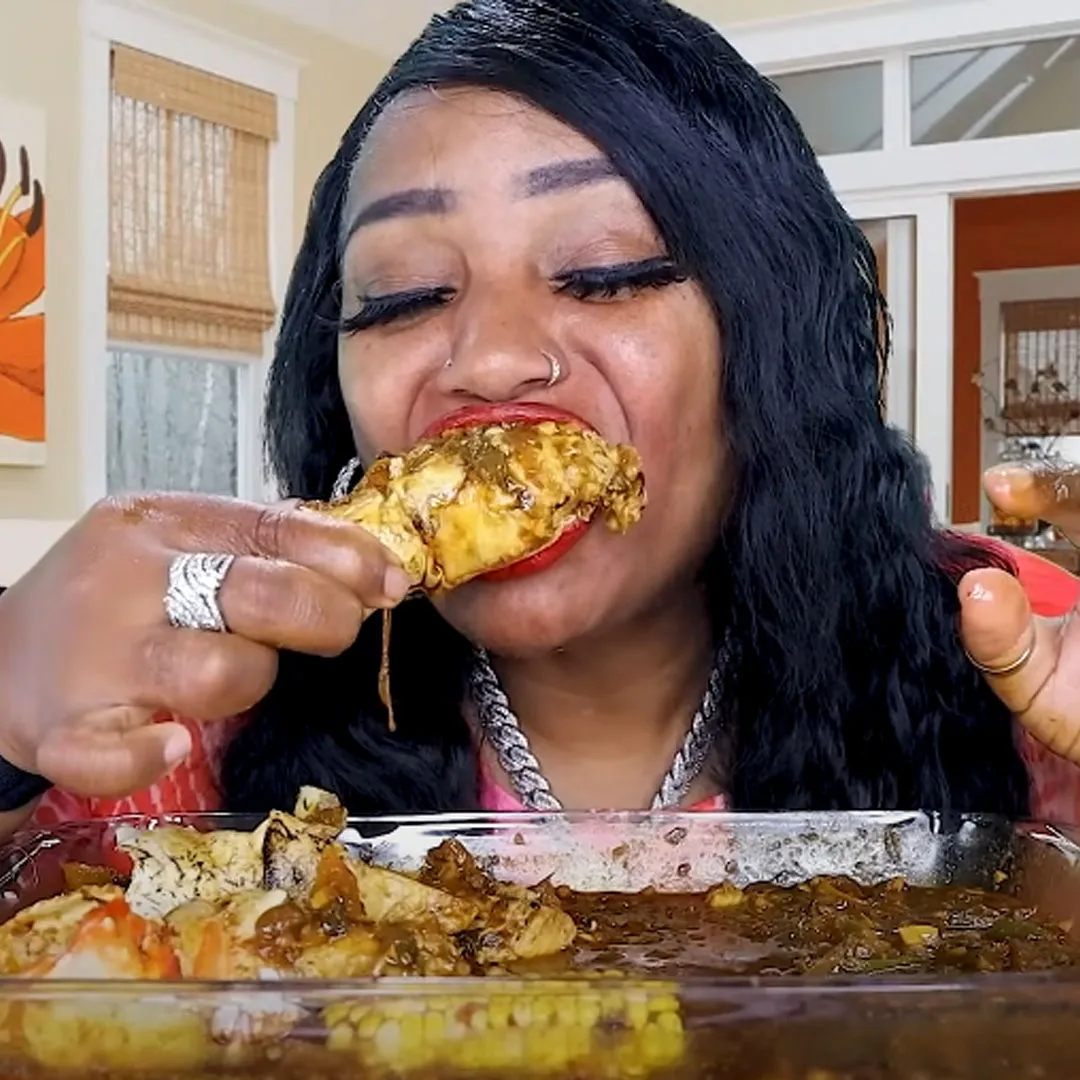 I'm a multimillionaire: Cincinnati woman is eating her way to internet fame