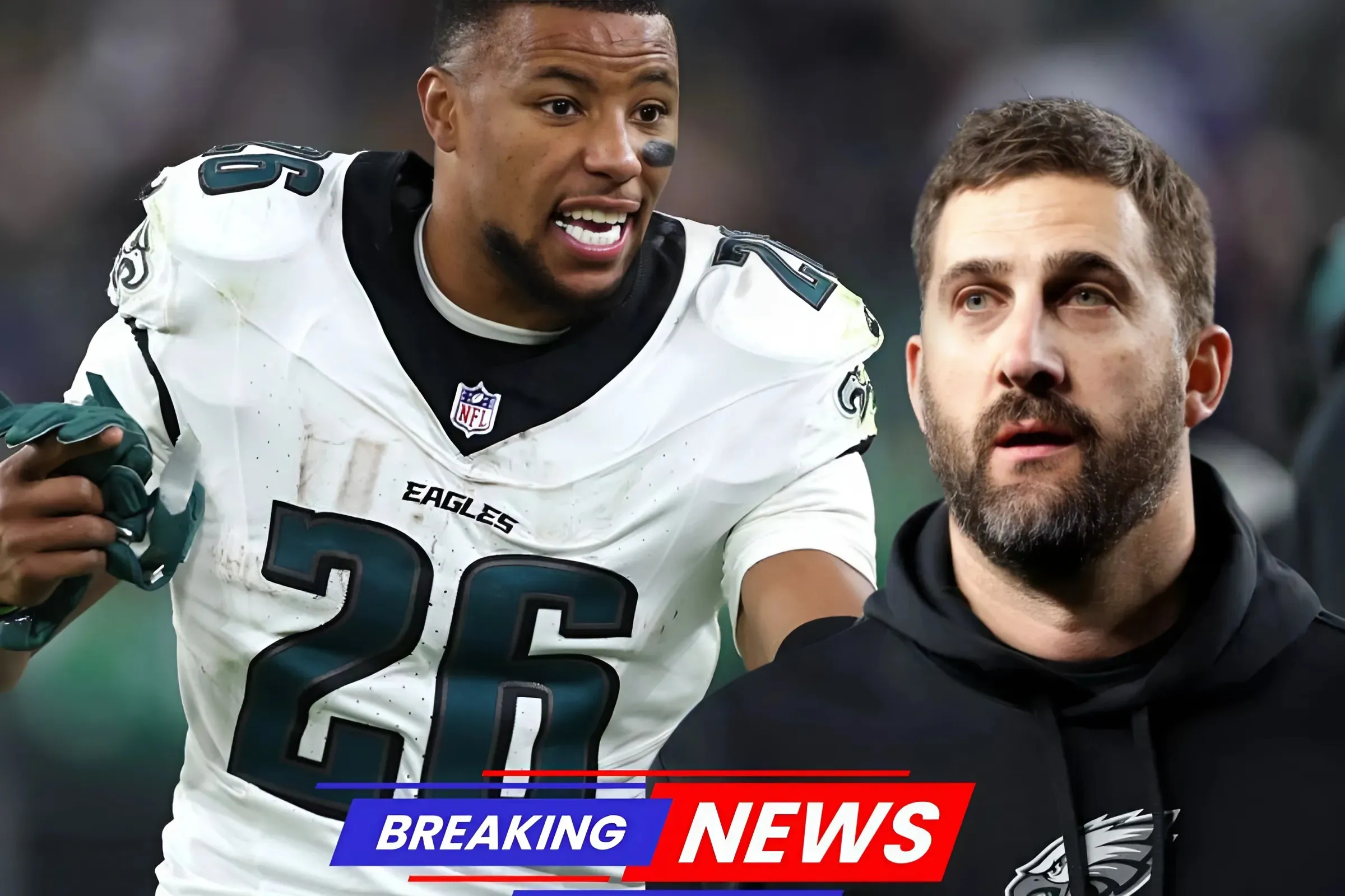 Nick Sirianni of the Eagles Hints at a Shocking Decision Regarding Saquon Barkley Amid Legendary Race with Eric Dickerson - suong