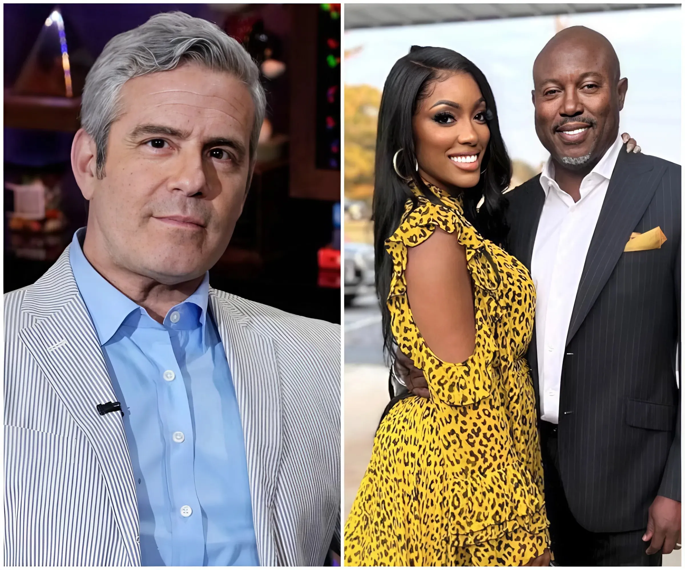 "Andy Cohen Issues Ultimatum: Ask Porsha Williams to Stop Filming RHOA Until Legal Drama With Simon Guobadia Is Resolved!"