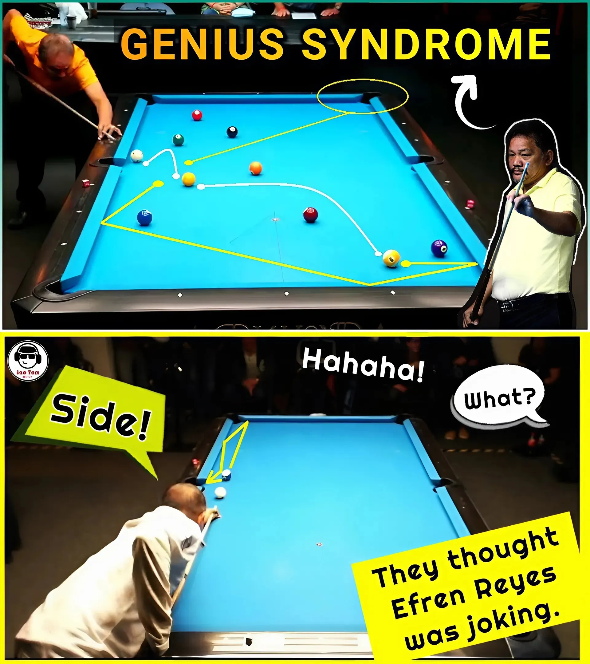 Efren 'The Magician' Reyes: Billiards Magic Amazes the World with His Top-notch Skills!