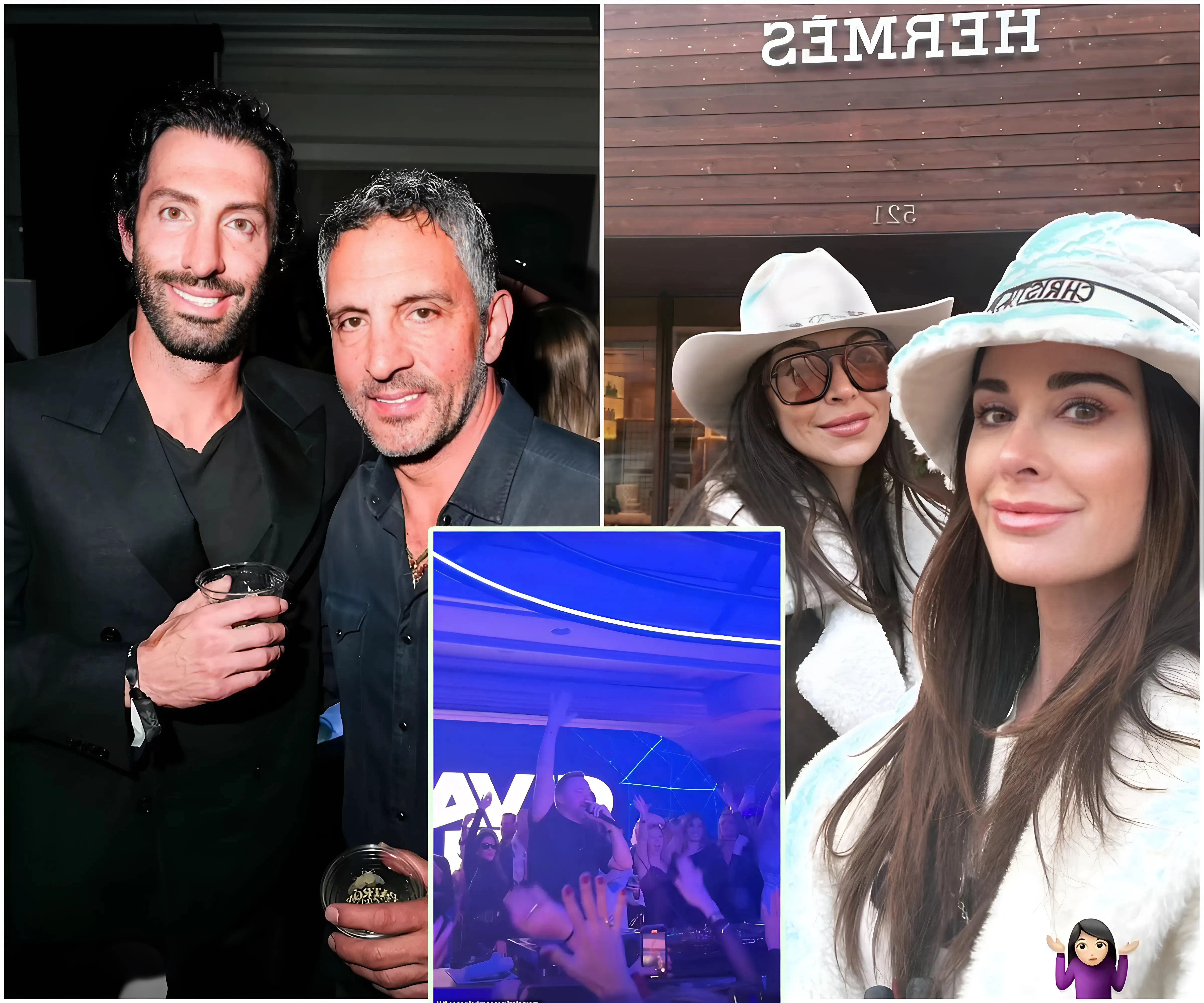 Mauricio Umansky rocked the NYE party, while Kyle Richards set social media ablaze with 4 cryptic words from her $13.6 million Aspen mansion - suong