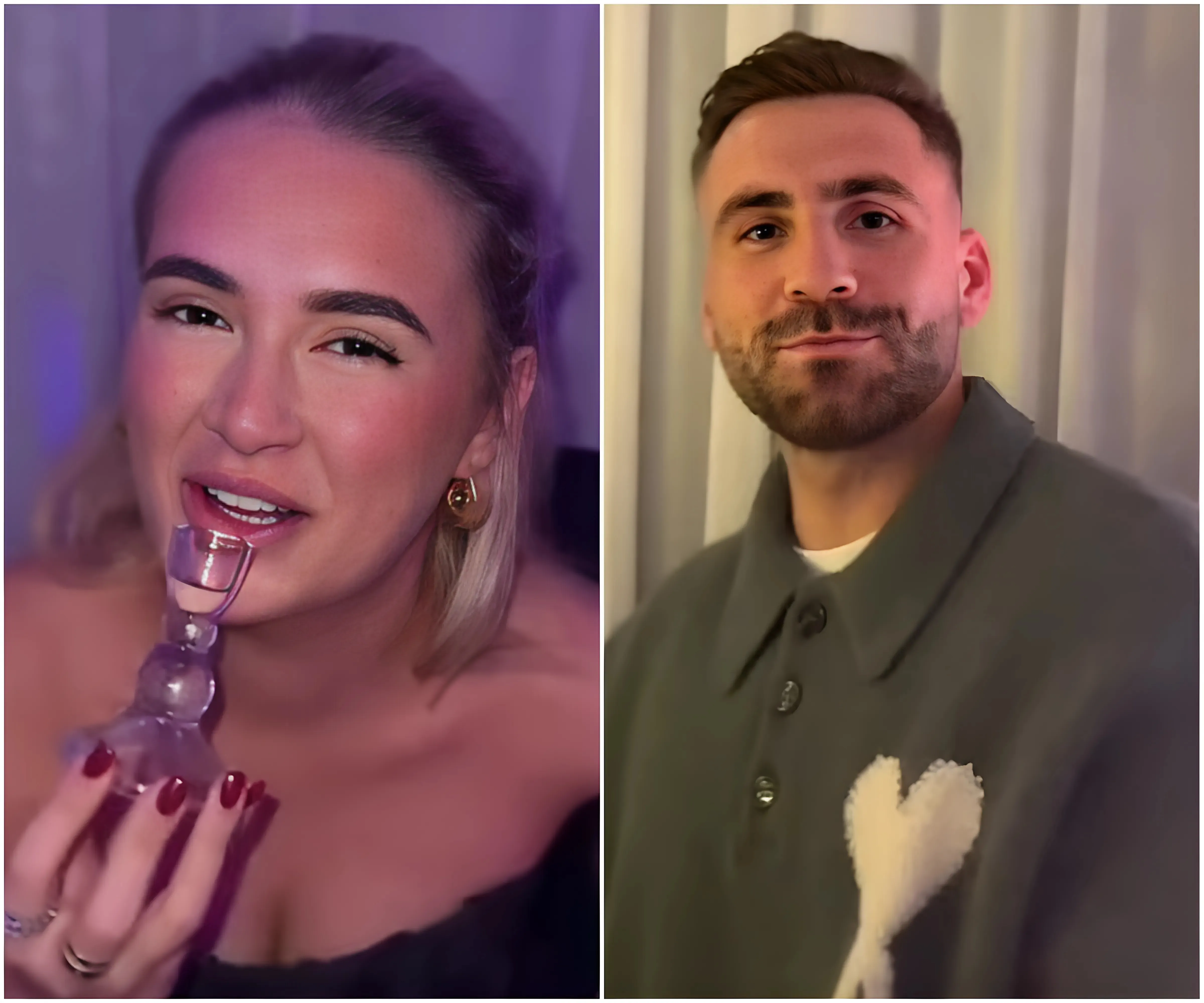 Molly-Mae Hague lets her hair down as she parties with footballer Luke Shaw and his wife during lavish New Year's bash before reflecting on 'whirlwind' 2024 filled with 'lows' - suong