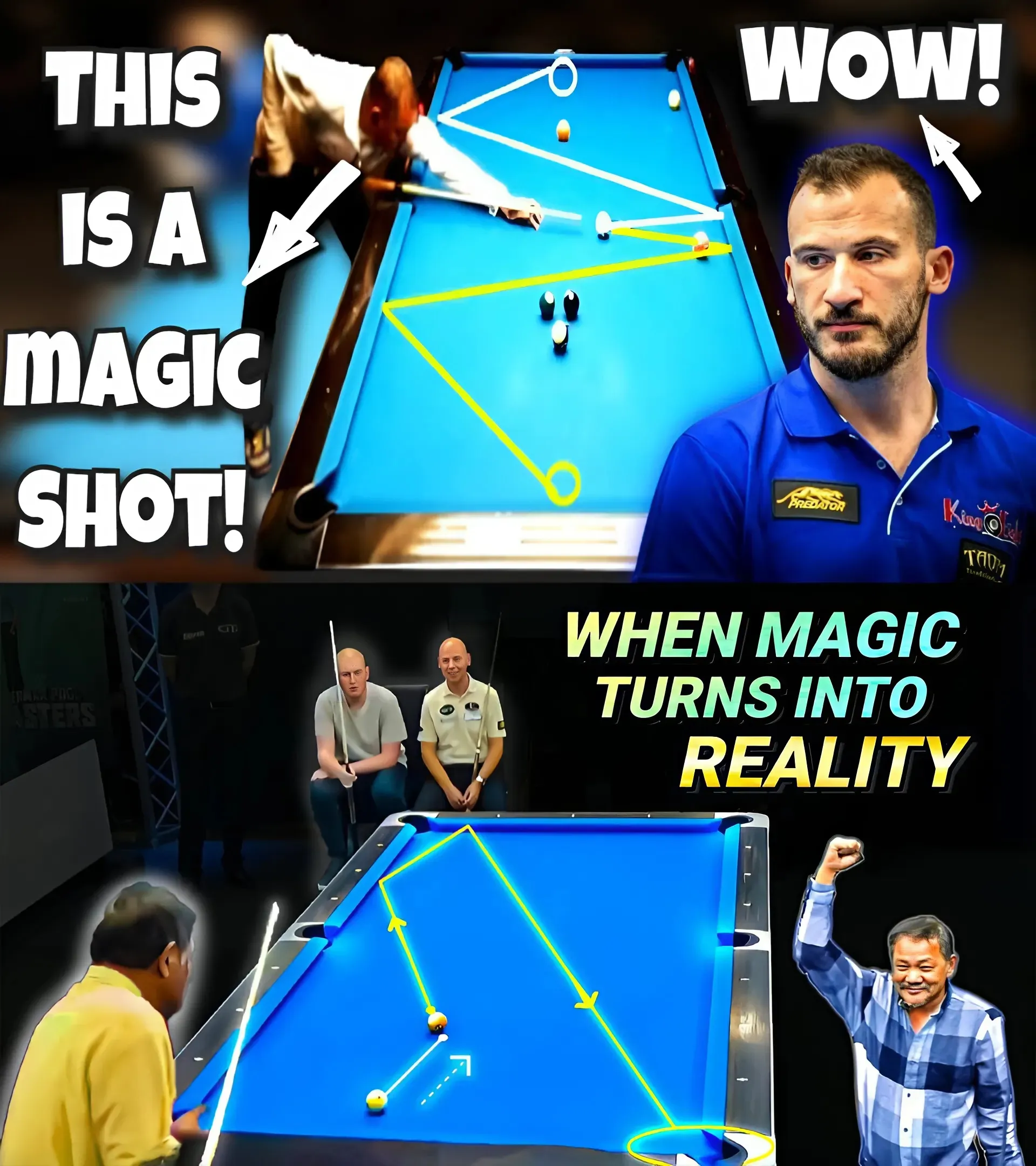 Legendary Shot: Efren Reyes' Z-Shot - The Most Memorable Moment In Pool History!