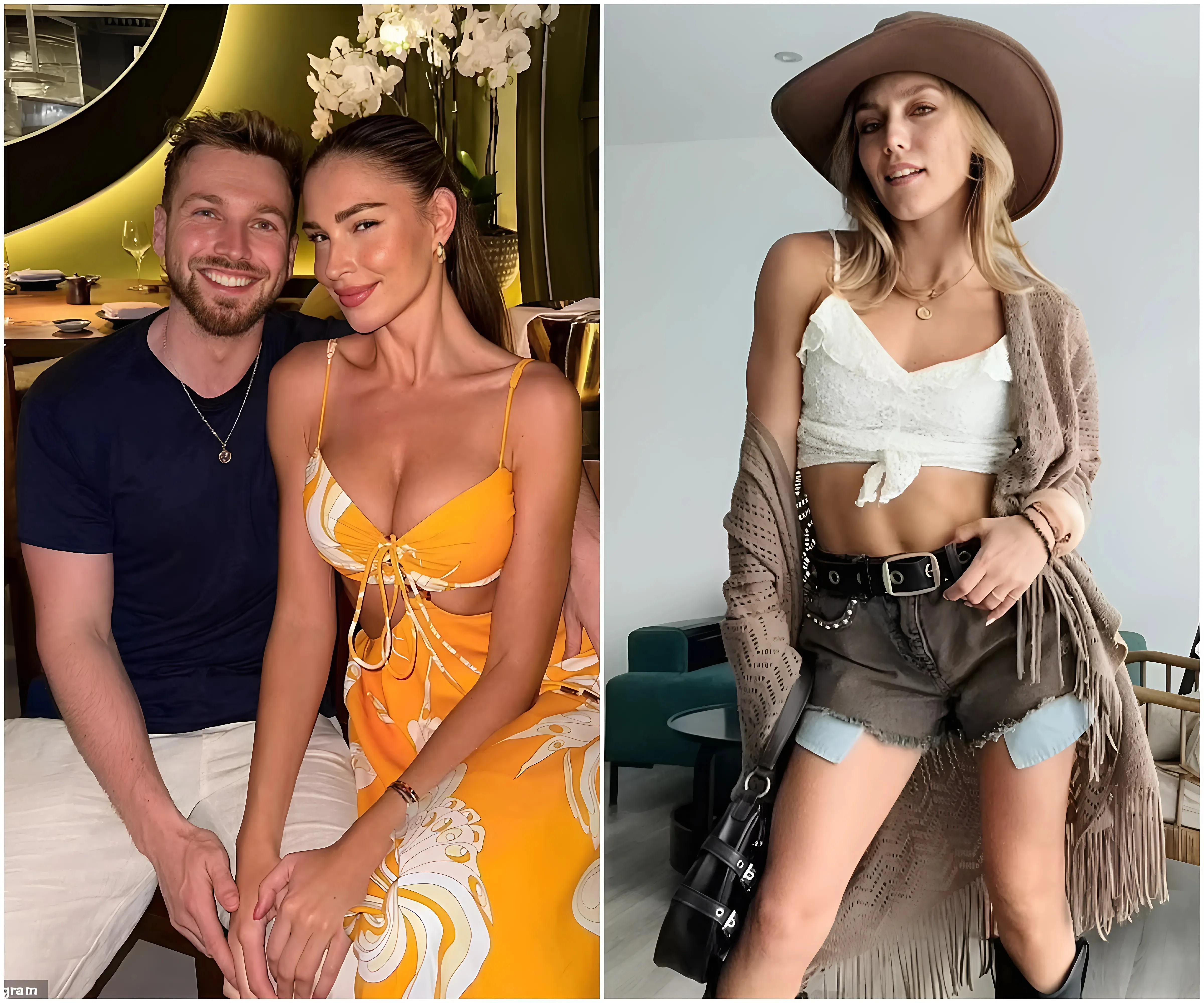 Sam Thompson admits he was blown away by another woman's incredible physique after she 'whacked off her top' in front of him in first interview since his split with Zara McDermott - suong