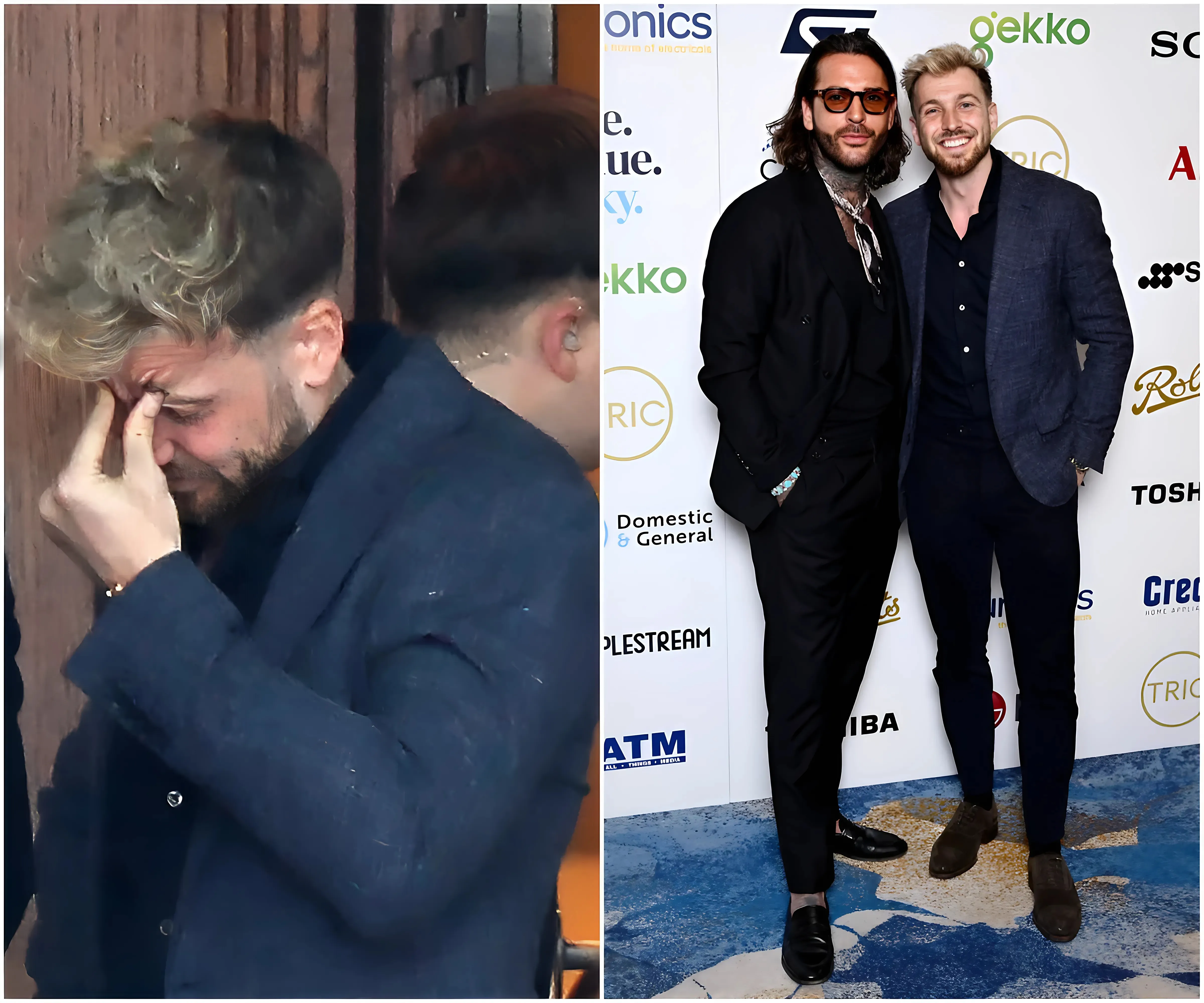 Sam Thompson was pictured in tears amid ‘crisis talks with Zara’ SIX months ago – and comforted by Pete Wicks - suong