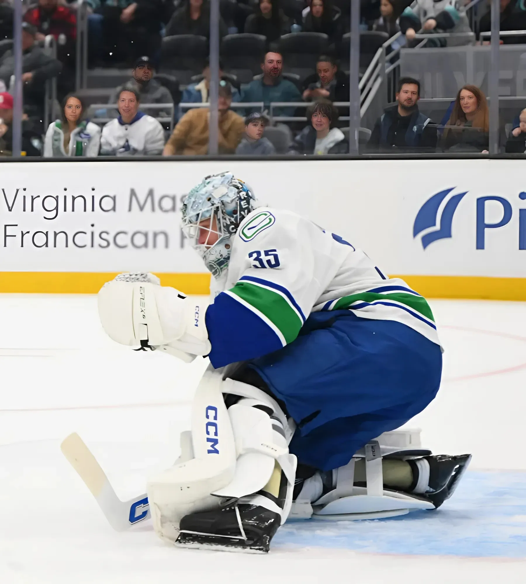 ‘Could be a day or two’: Canucks’ Tocchet says Demko exited vs. Kraken due to back spasms