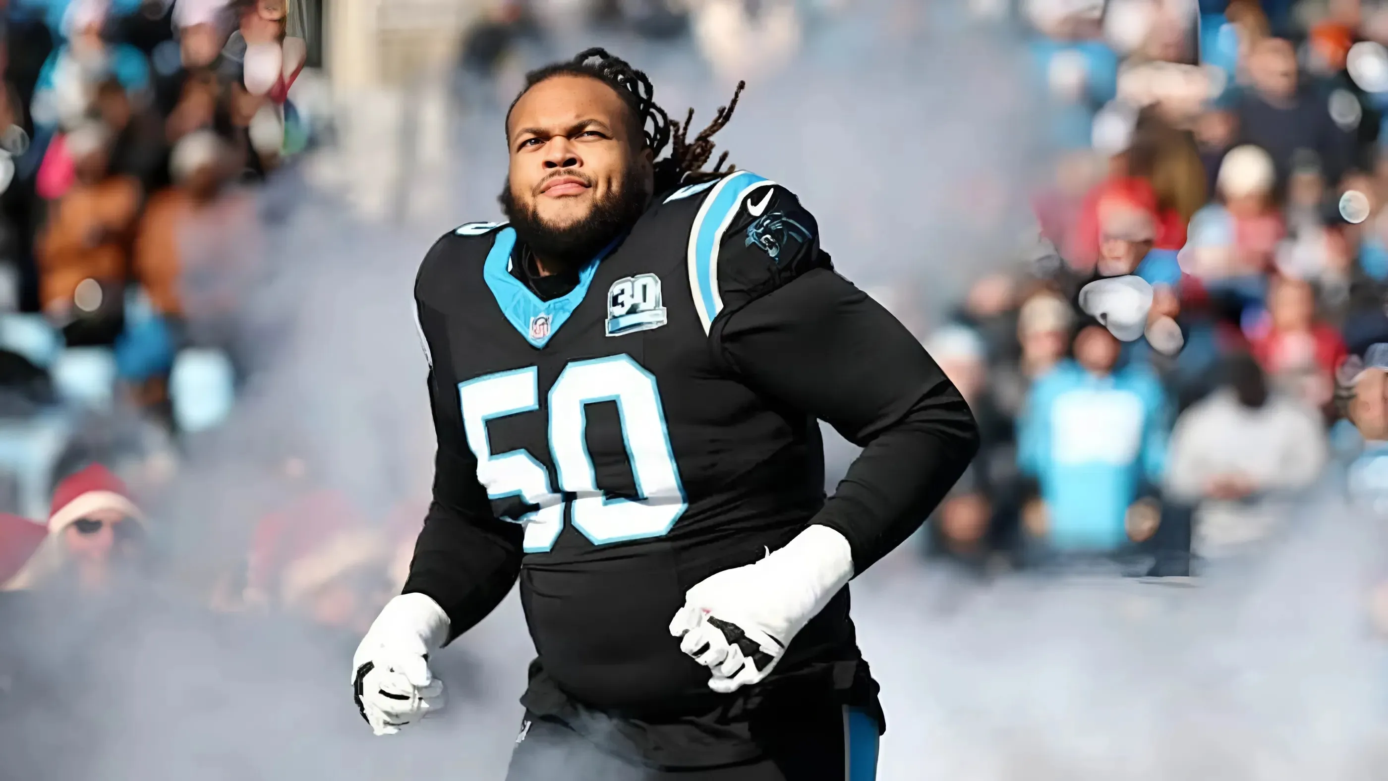 Robert Hunt will try something no Carolina Panthers player has yet in Week 18