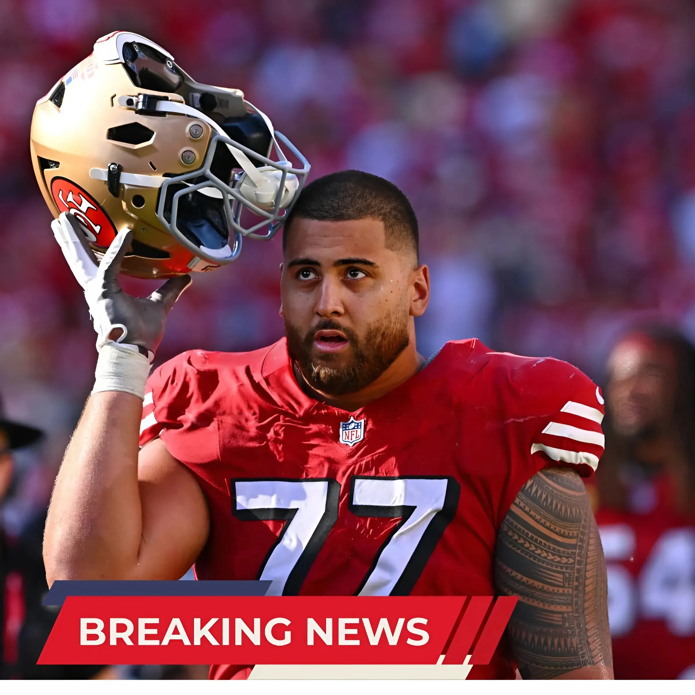 Do the 49ers intend to move rookie starter Dominick Puni away from right guard in 2025?