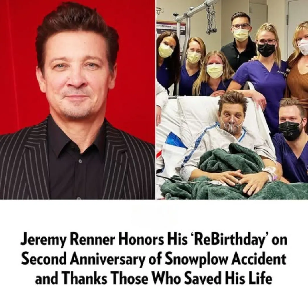 Jeremy Renner Expresses Gratitude to Heroes Who Saved Him After Near-Fatal Snowplow Accident