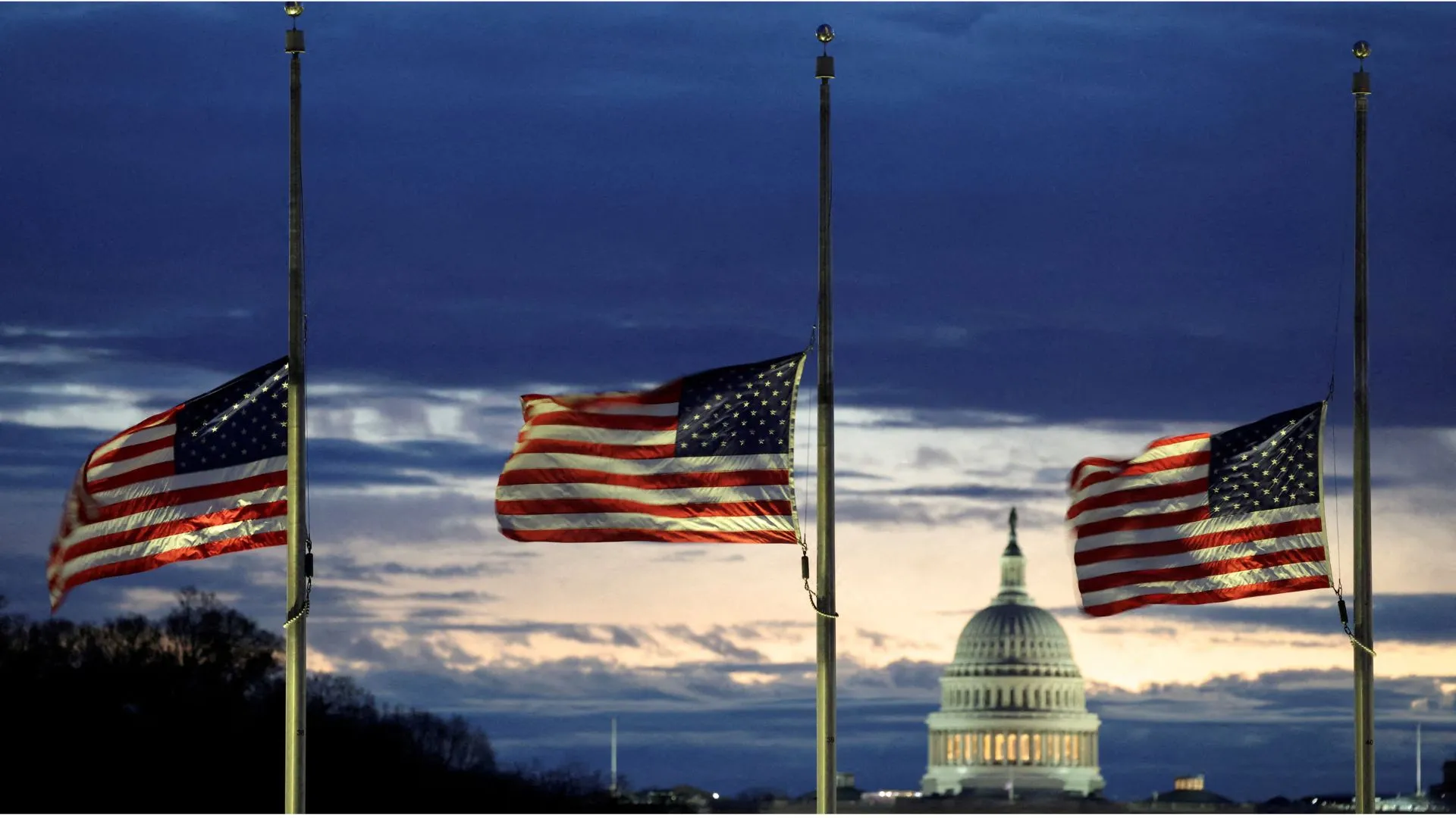 Why Are US Flags Being Flown at Half-Staff on Trump’s Inauguration Day?