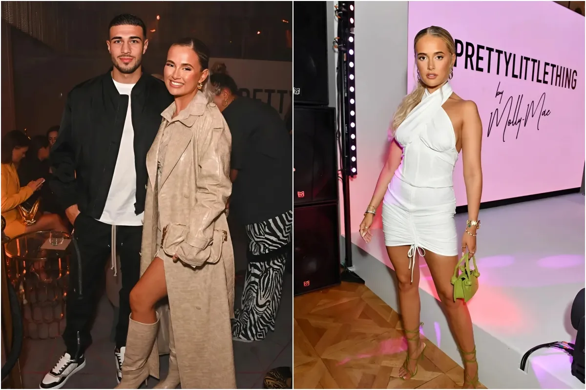 Molly-Mae Hague and Tommy Fury accused of ‘faking split’ to promote her brand after New Year’s Eve kiss ngocc