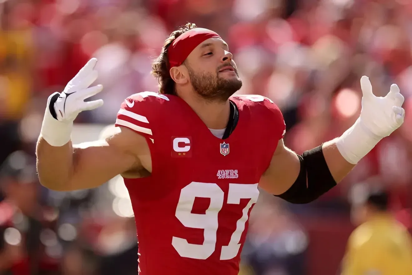 Nick Bosa on early offseason start for 49ers